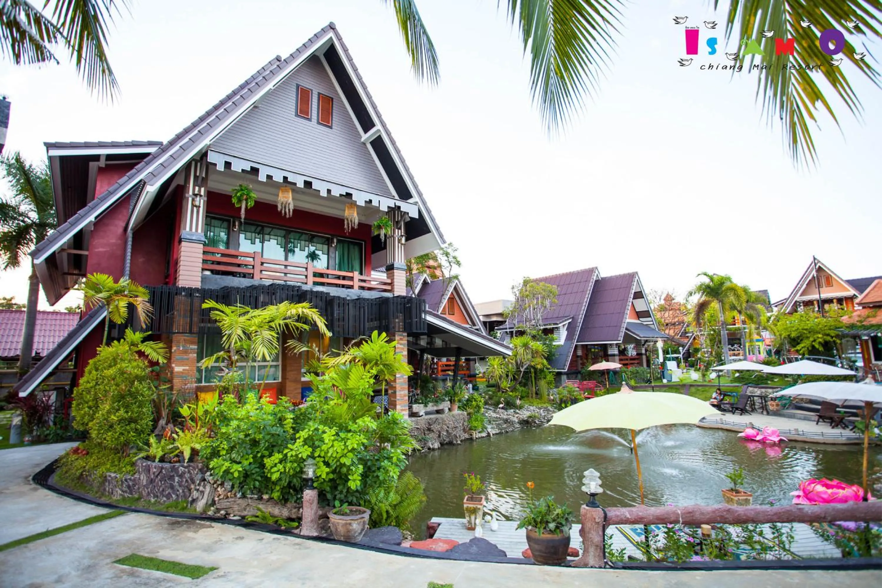 Property building in Is Am O Chiang Mai Resort