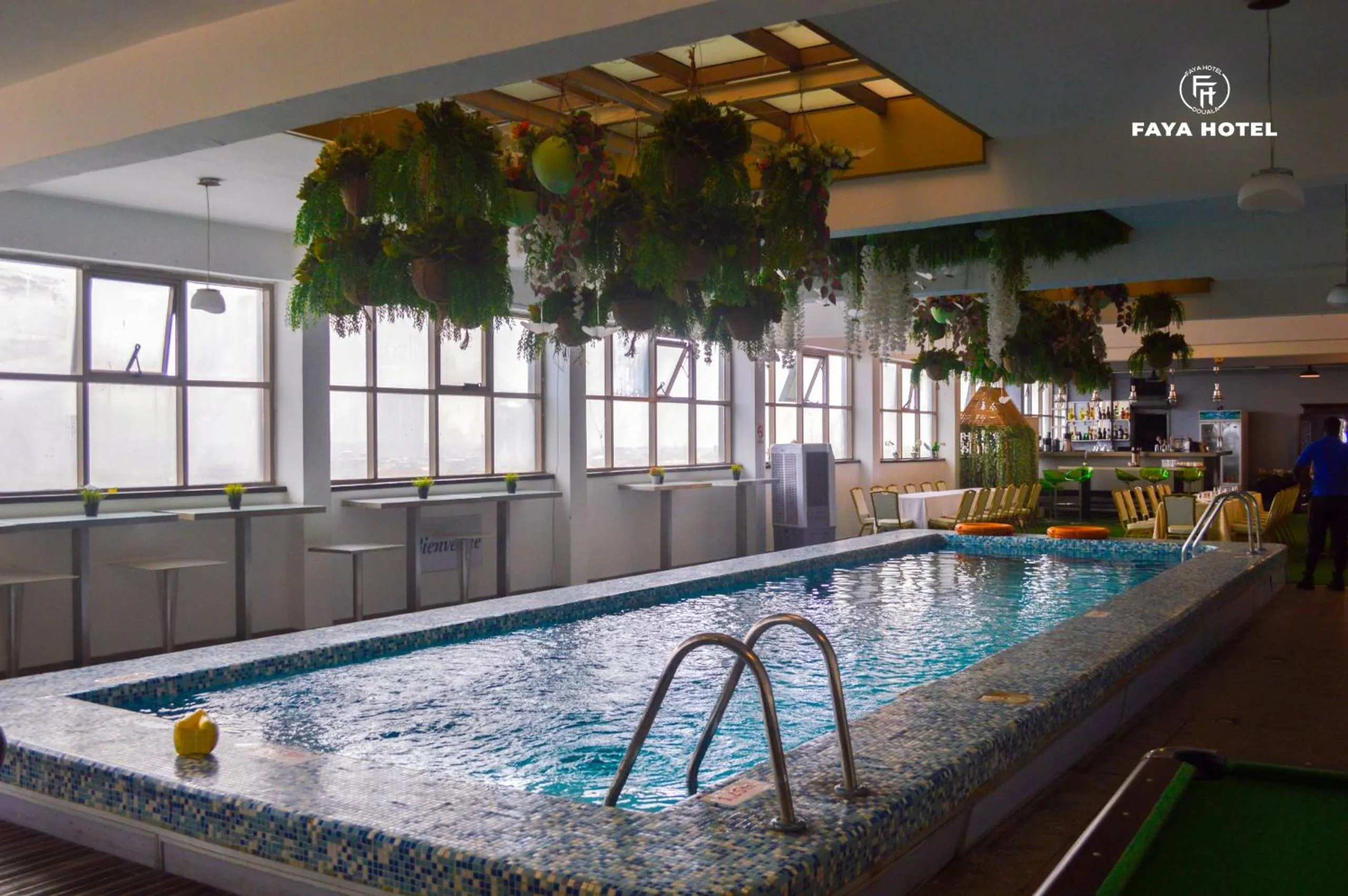 Swimming pool in FAYA Hotel