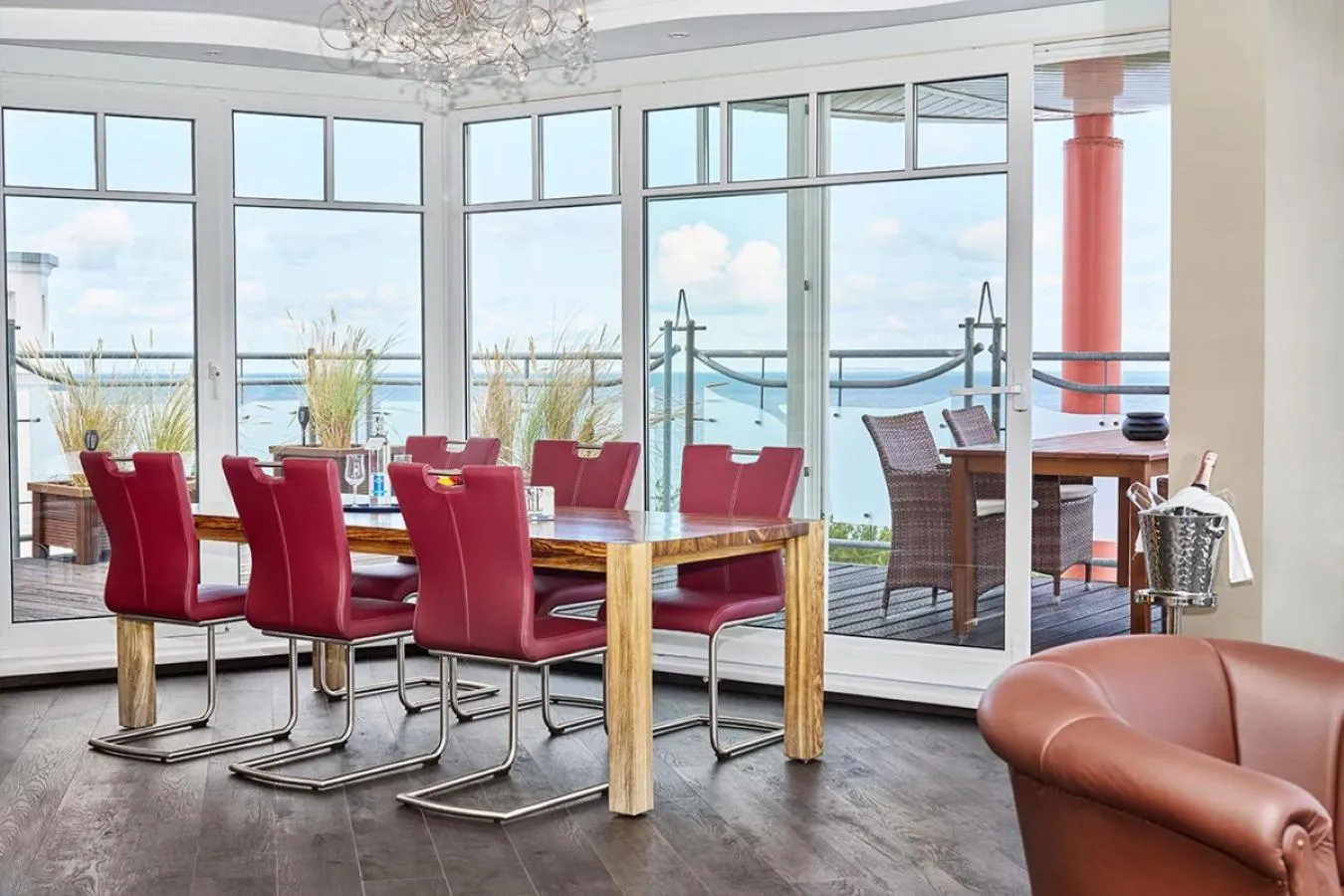 Dining area in Strandpalais Prinz von Preussen - Anbau vom Strandhotel Preussenhof