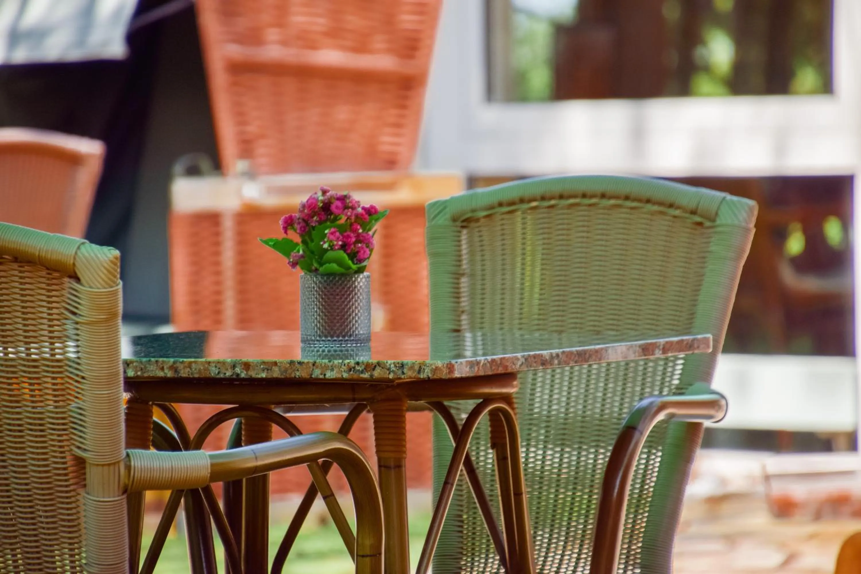 Dining area in Strandvilla Viktoria