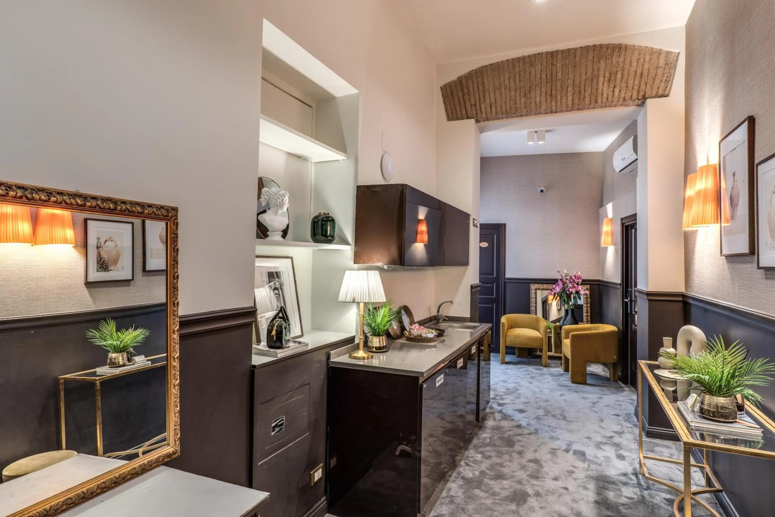 Living room in Antica Residenza Del Corso