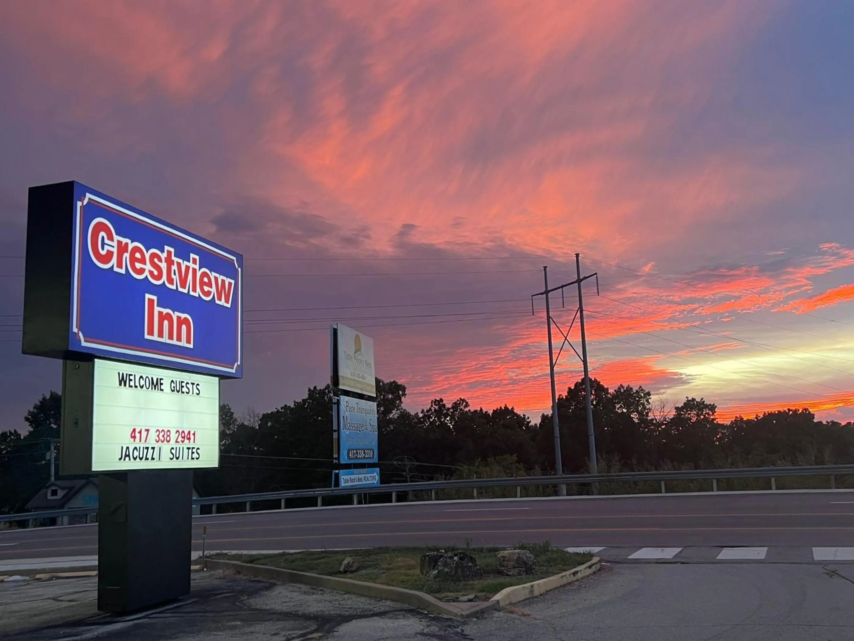 Property logo or sign in Crestview Inn