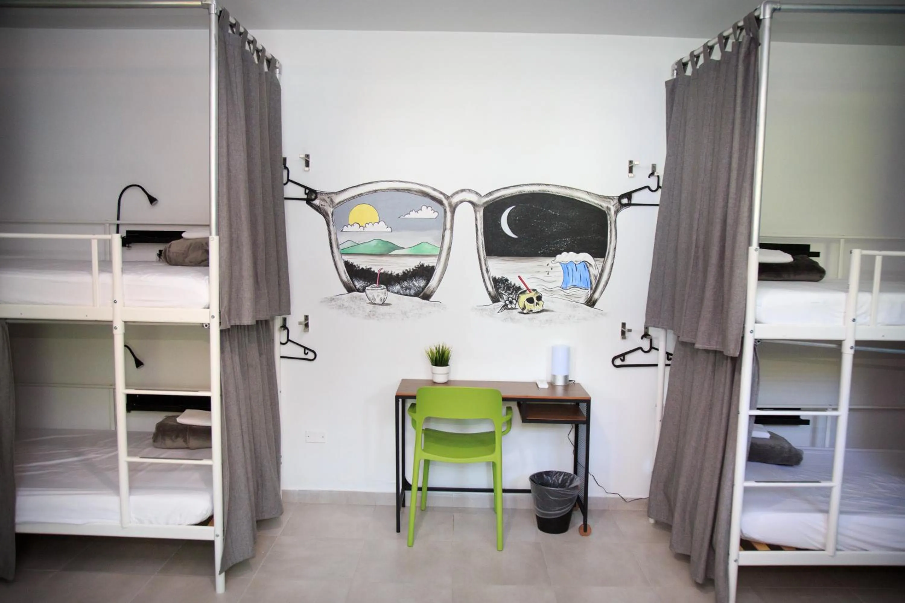 bunk bed, Bed in Nomada Beach Hostel- Isla Verde