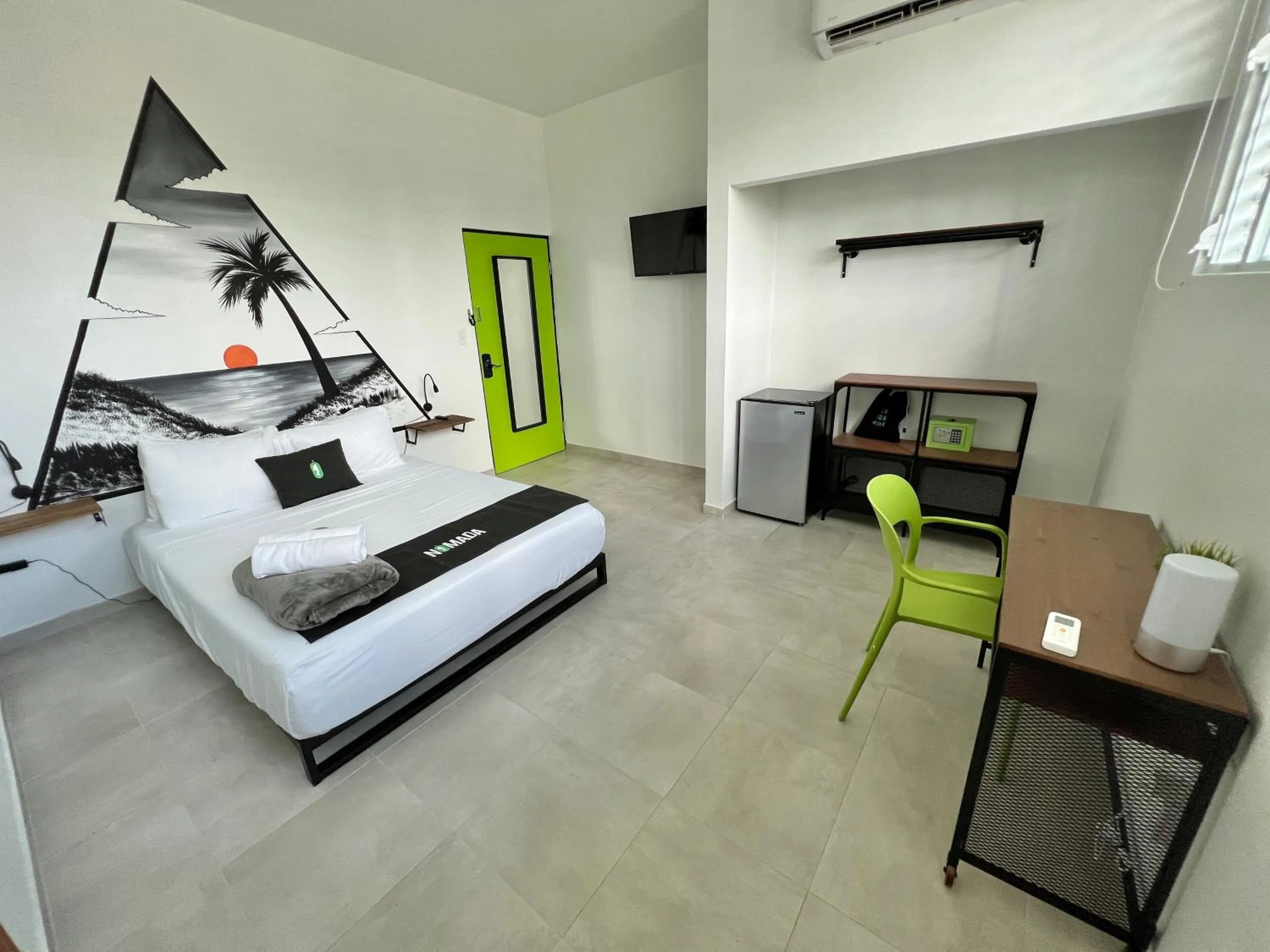 Photo of the whole room, Bed in Nomada Beach Hostel- Isla Verde