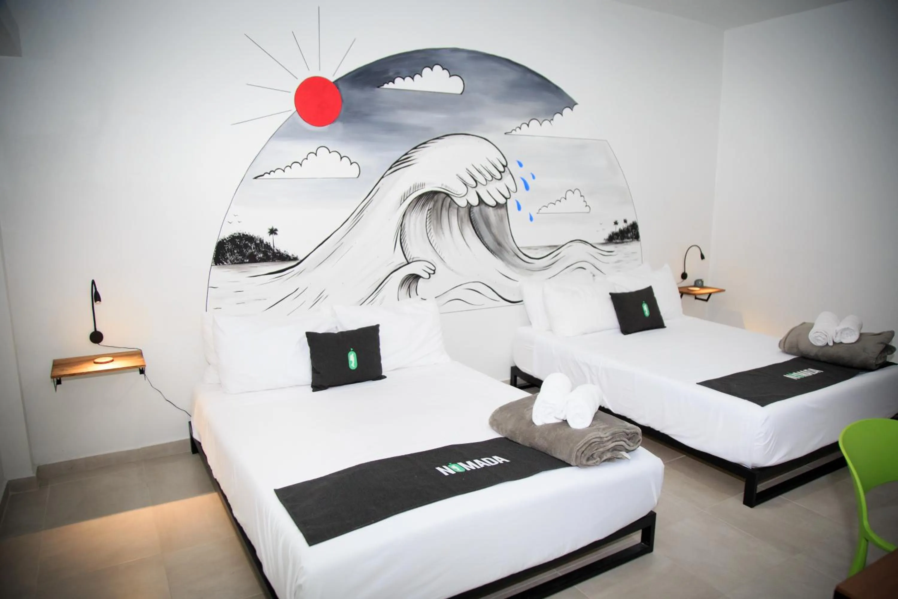 Bed in Nomada Beach Hostel- Isla Verde