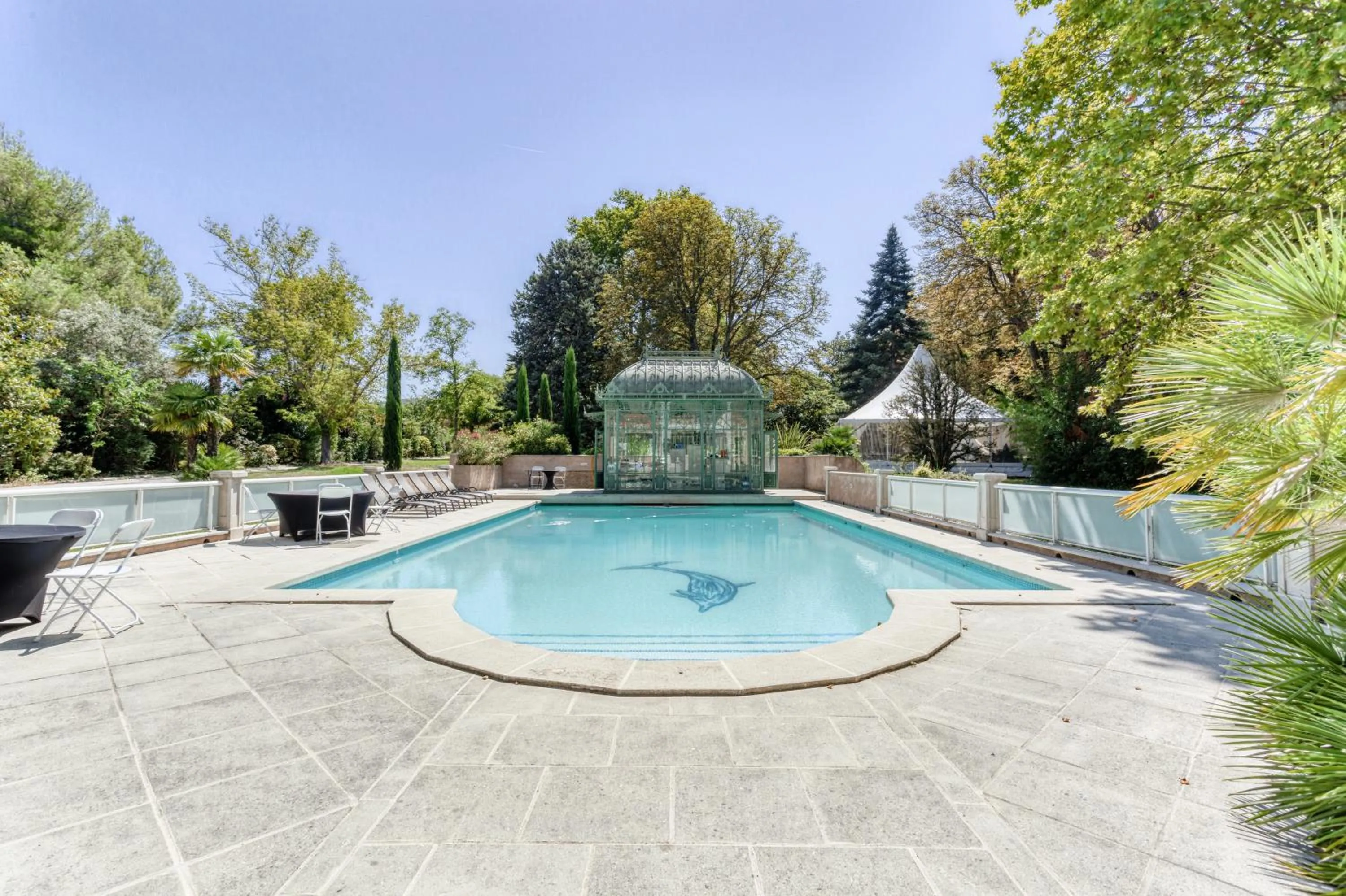 Garden in DOMAINE DE LA NERTHE- HOTEL PROVENCE MEDITERRANEE