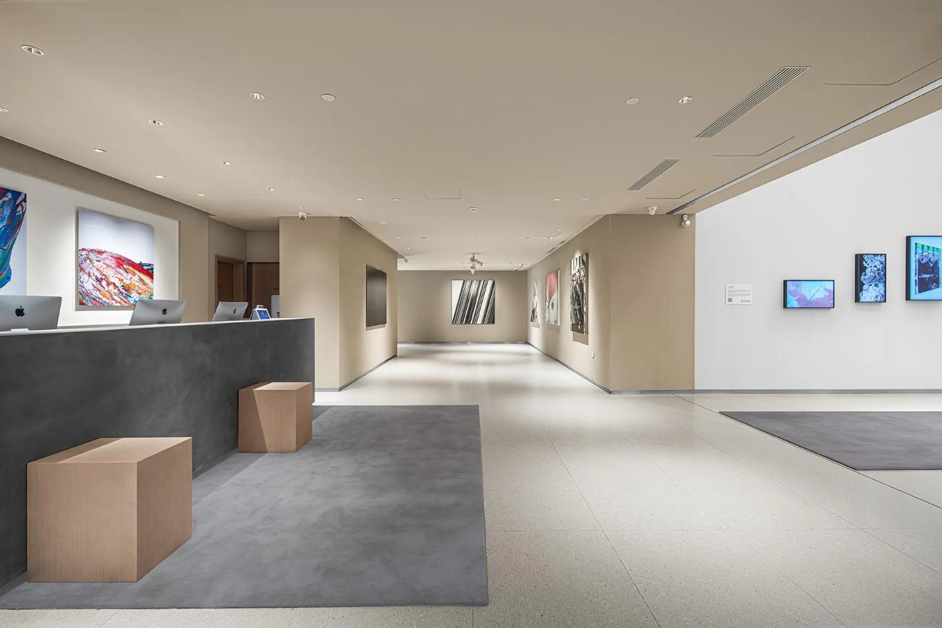 Lobby or reception in HOTEL ANDI Townscape Wuhan