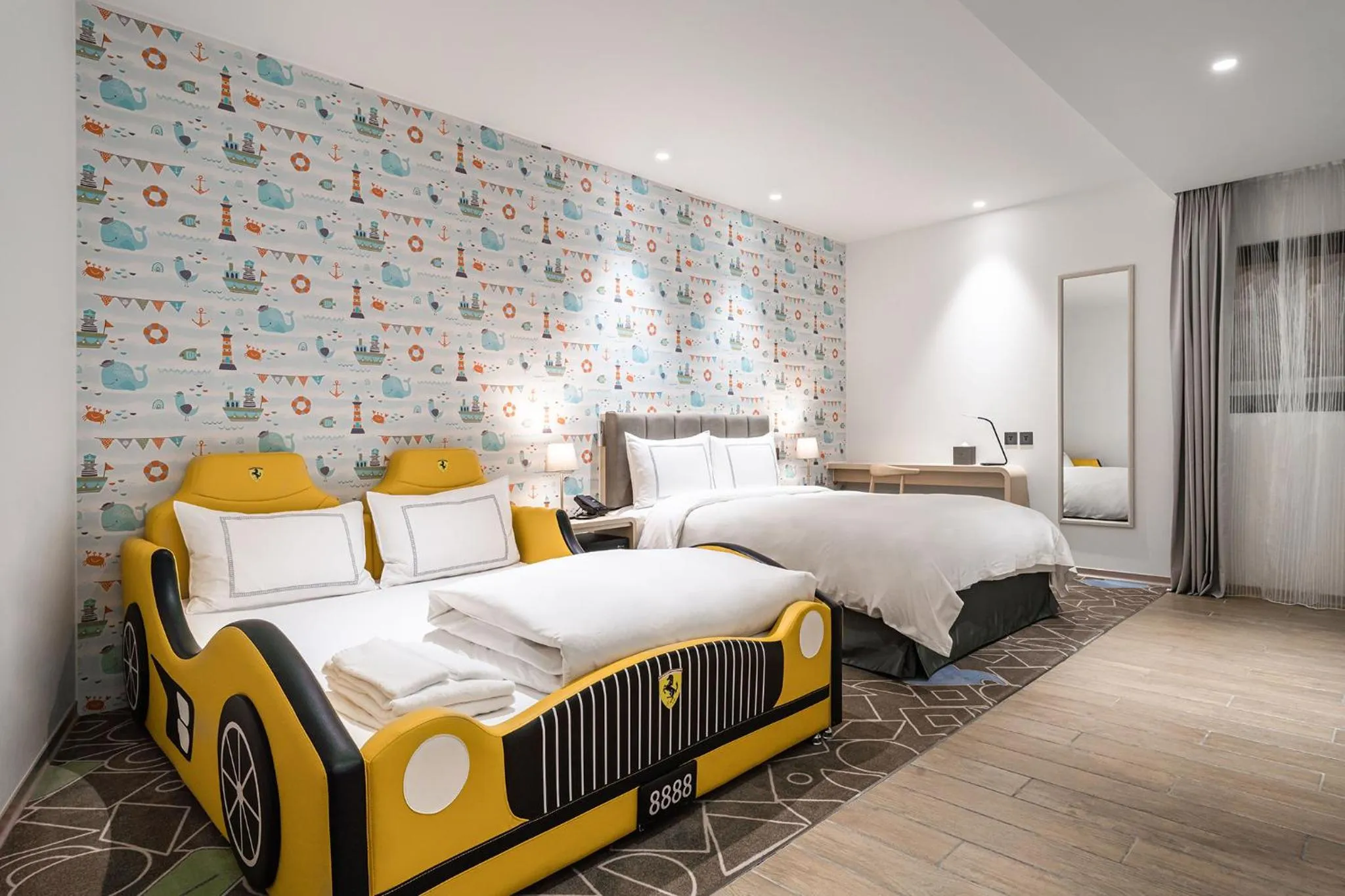 Bed in Phoenix Hotel Taichung