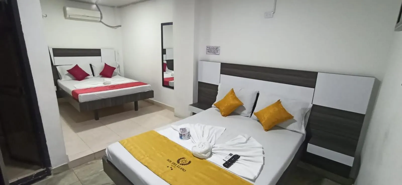 Bed in Hotel Sol Del LLano