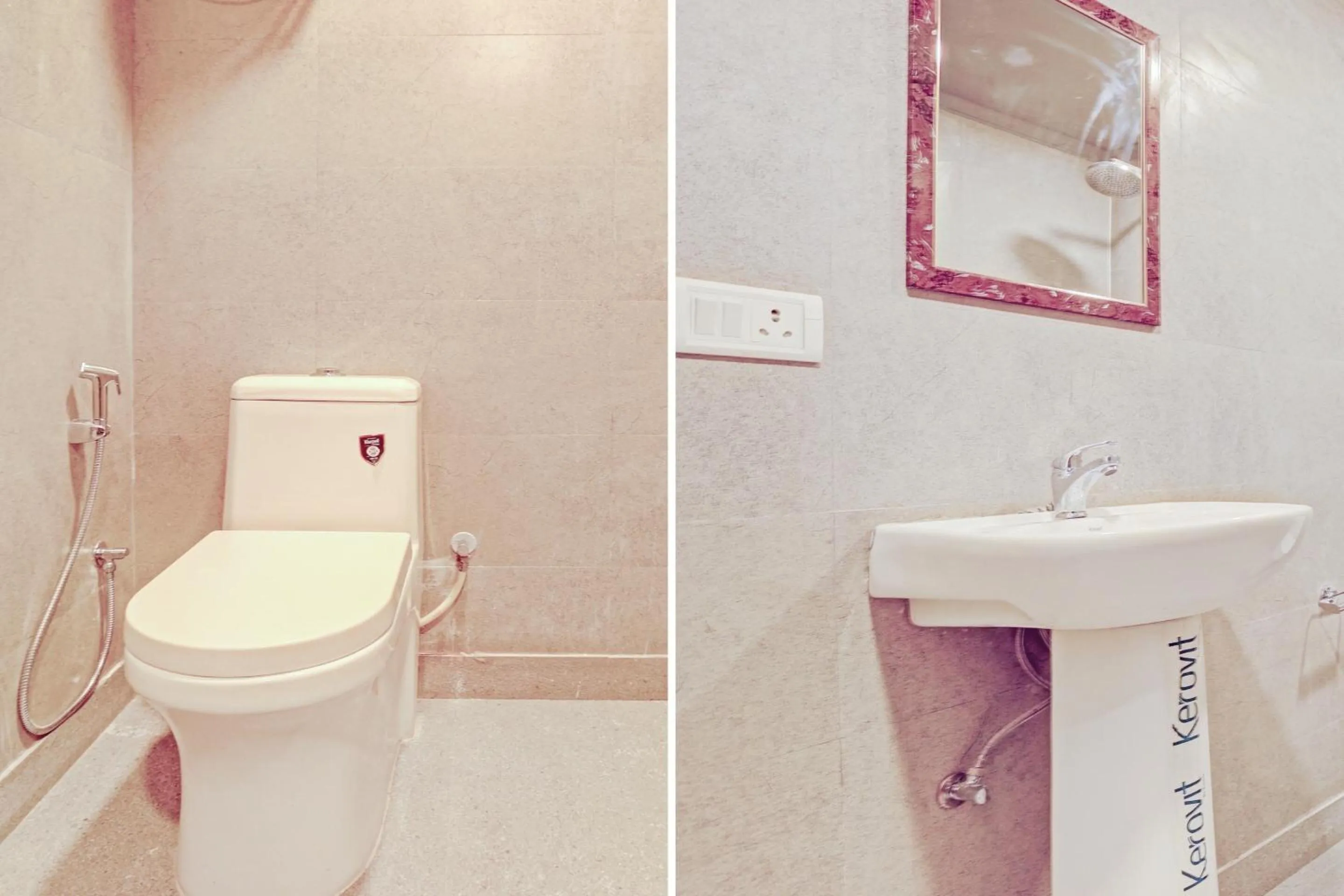 Bathroom in Collection O One Hotel