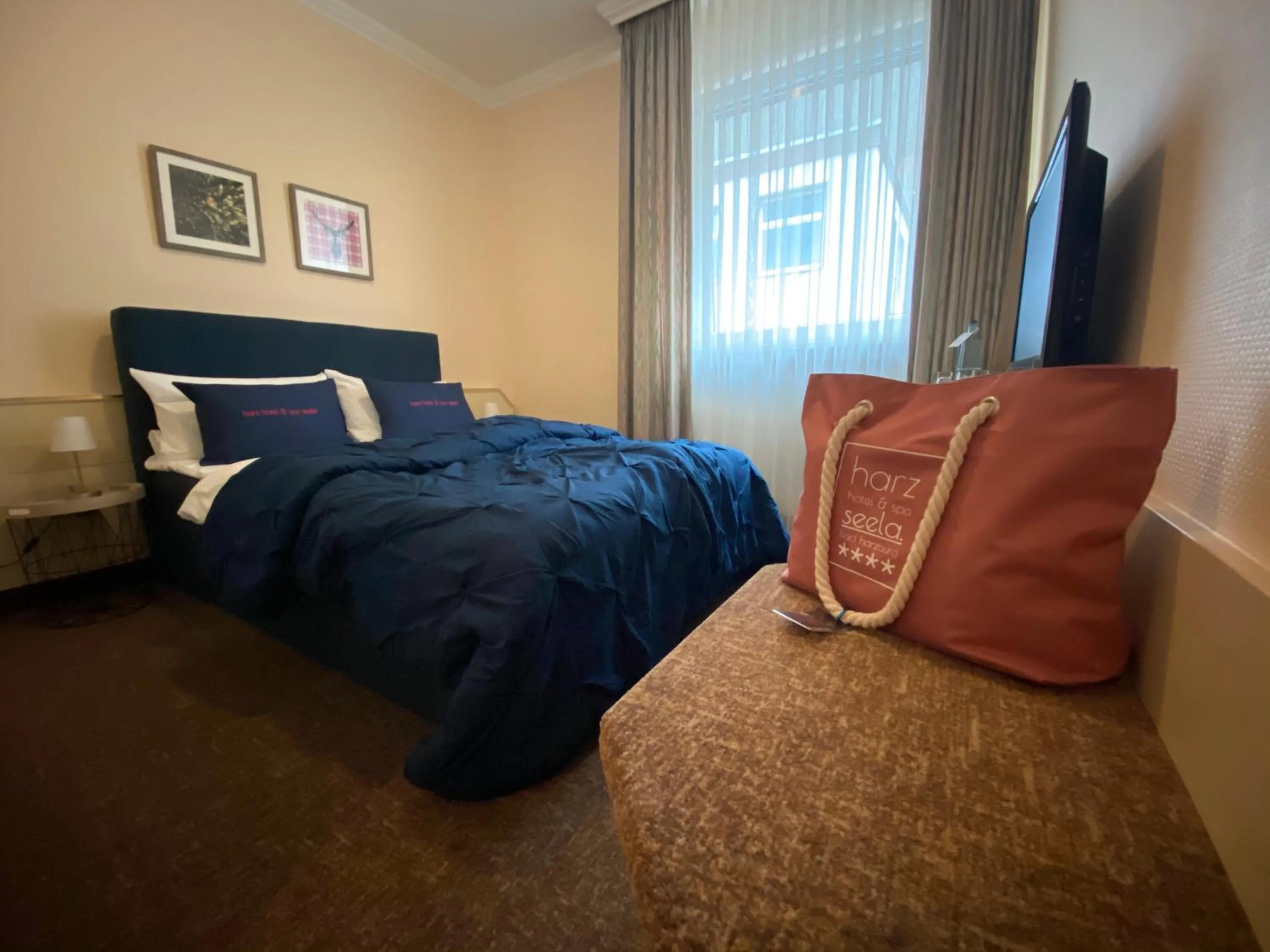 Bed in Harz Hotel & Spa Seela