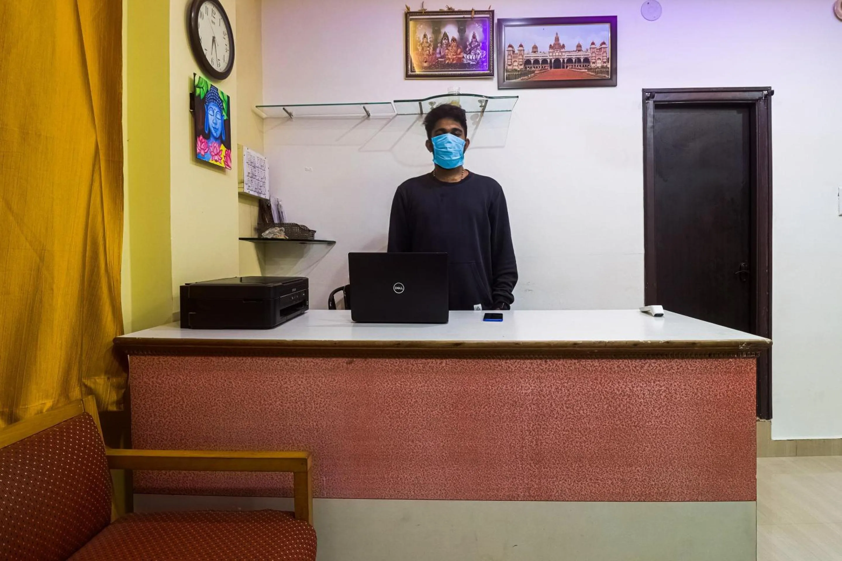 Lobby or reception in Hotel O MK Arcade