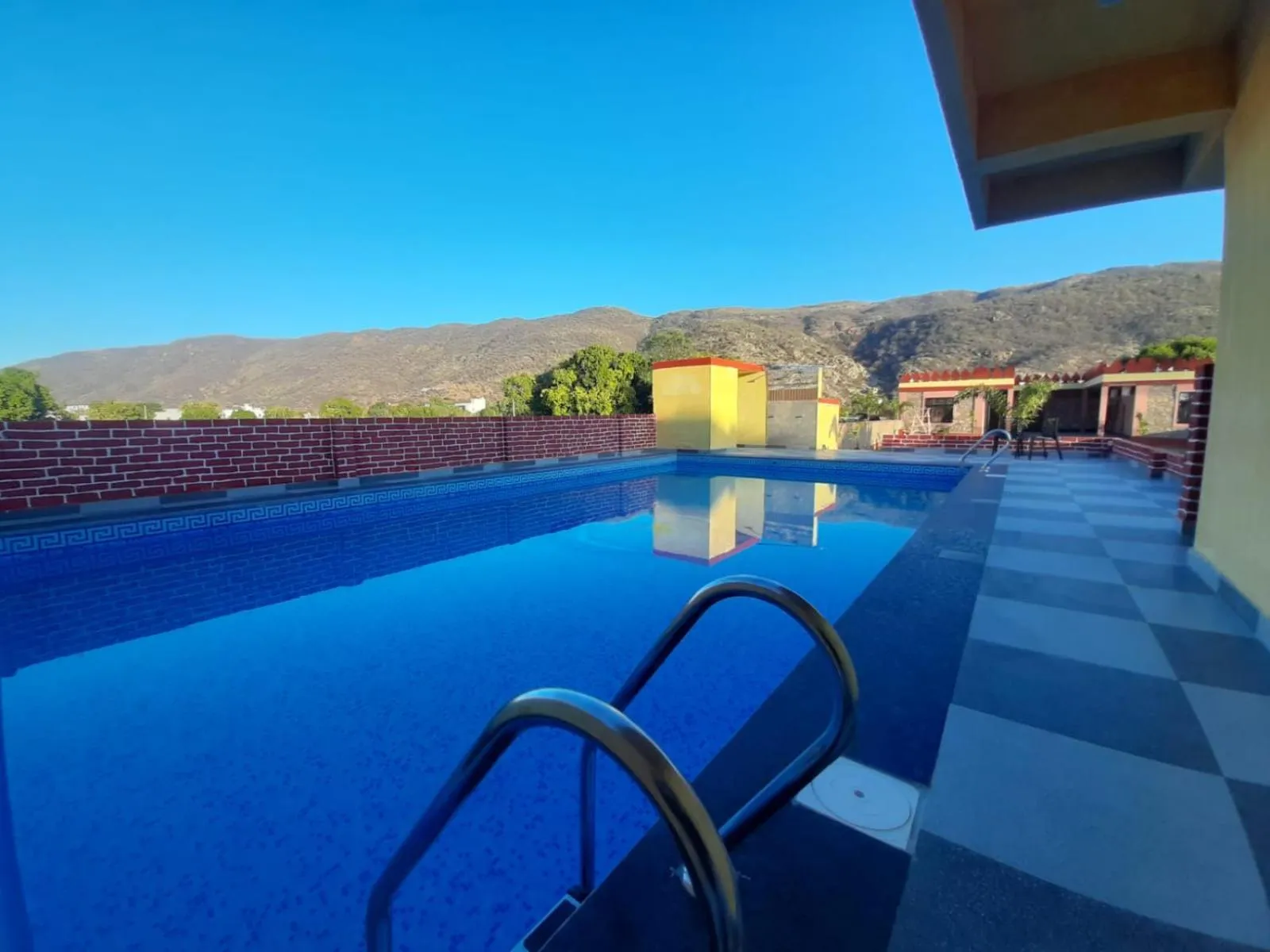 Swimming pool in Pushkar Retreat Resort - The Nature and Mountain View Resort ,Pushkar