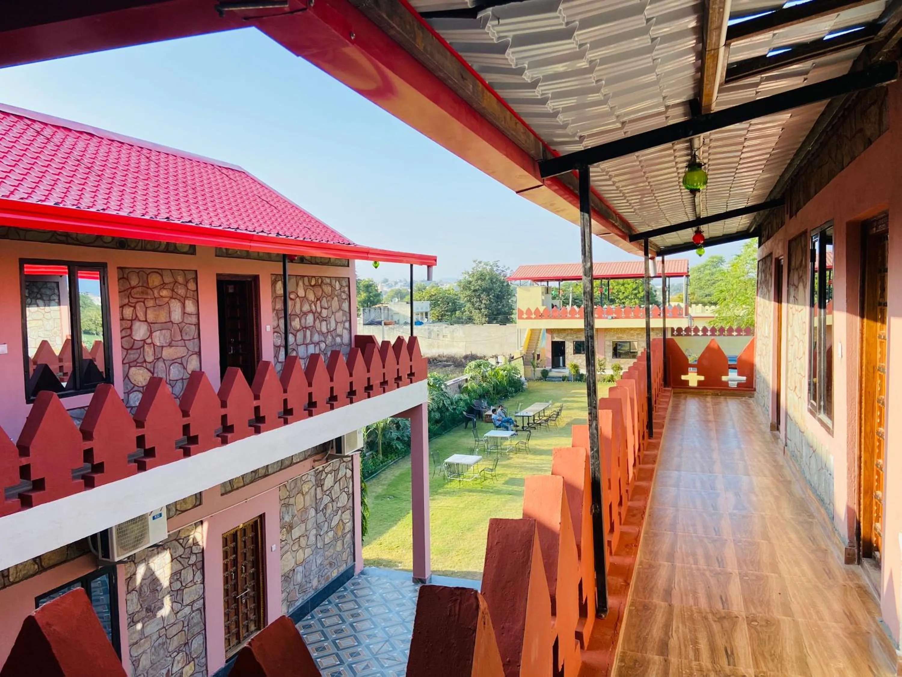 Property building in Pushkar Retreat Resort - The Nature and Mountain View Resort ,Pushkar