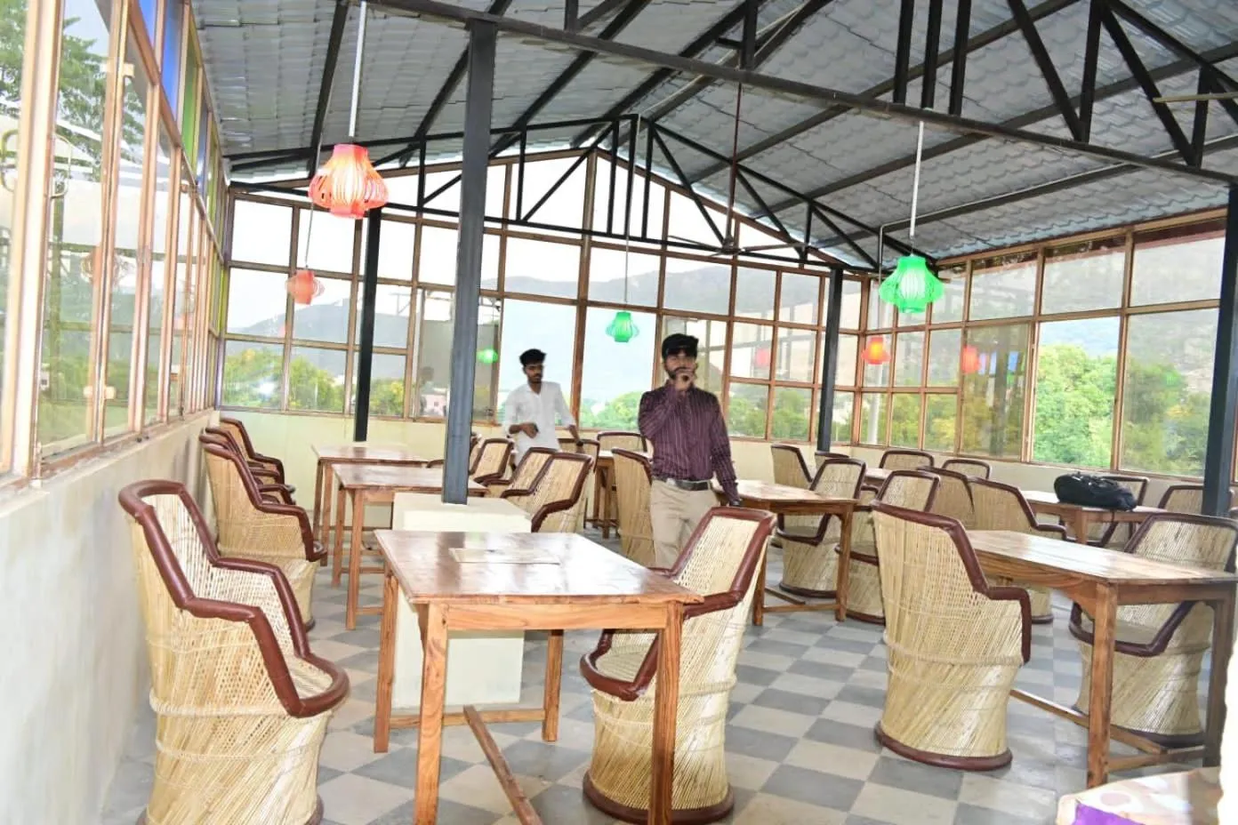 Restaurant/places to eat in Pushkar Retreat Resort - The Nature and Mountain View Resort ,Pushkar