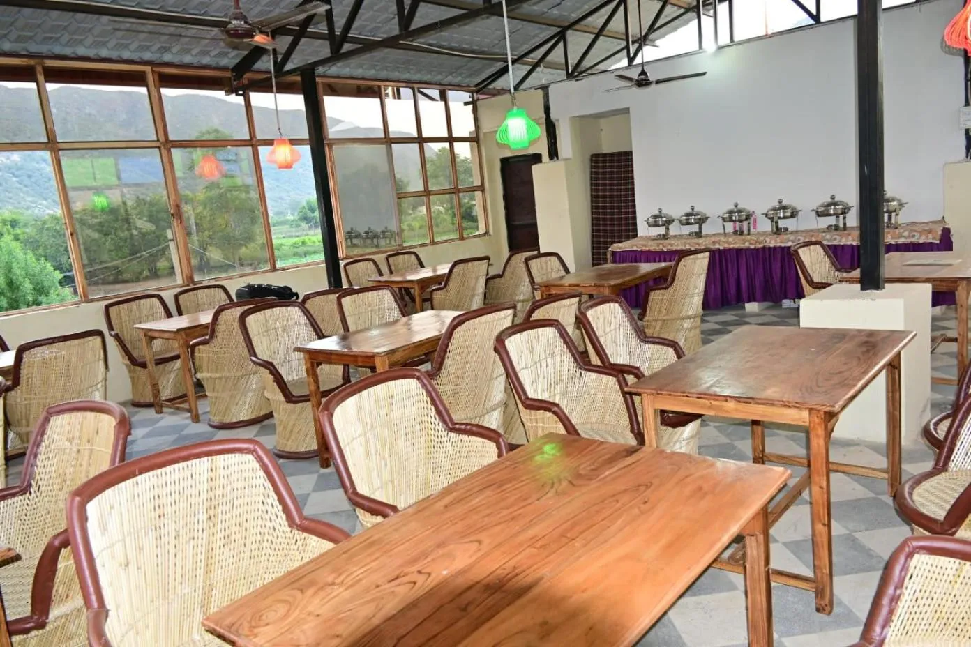 Restaurant/places to eat in Pushkar Retreat Resort - The Nature and Mountain View Resort ,Pushkar