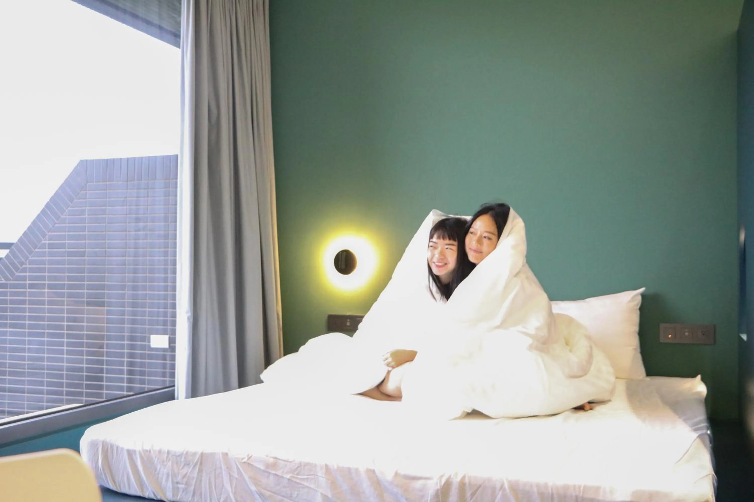 Photo of the whole room, Bed in OA HOTEL Wushih Marina