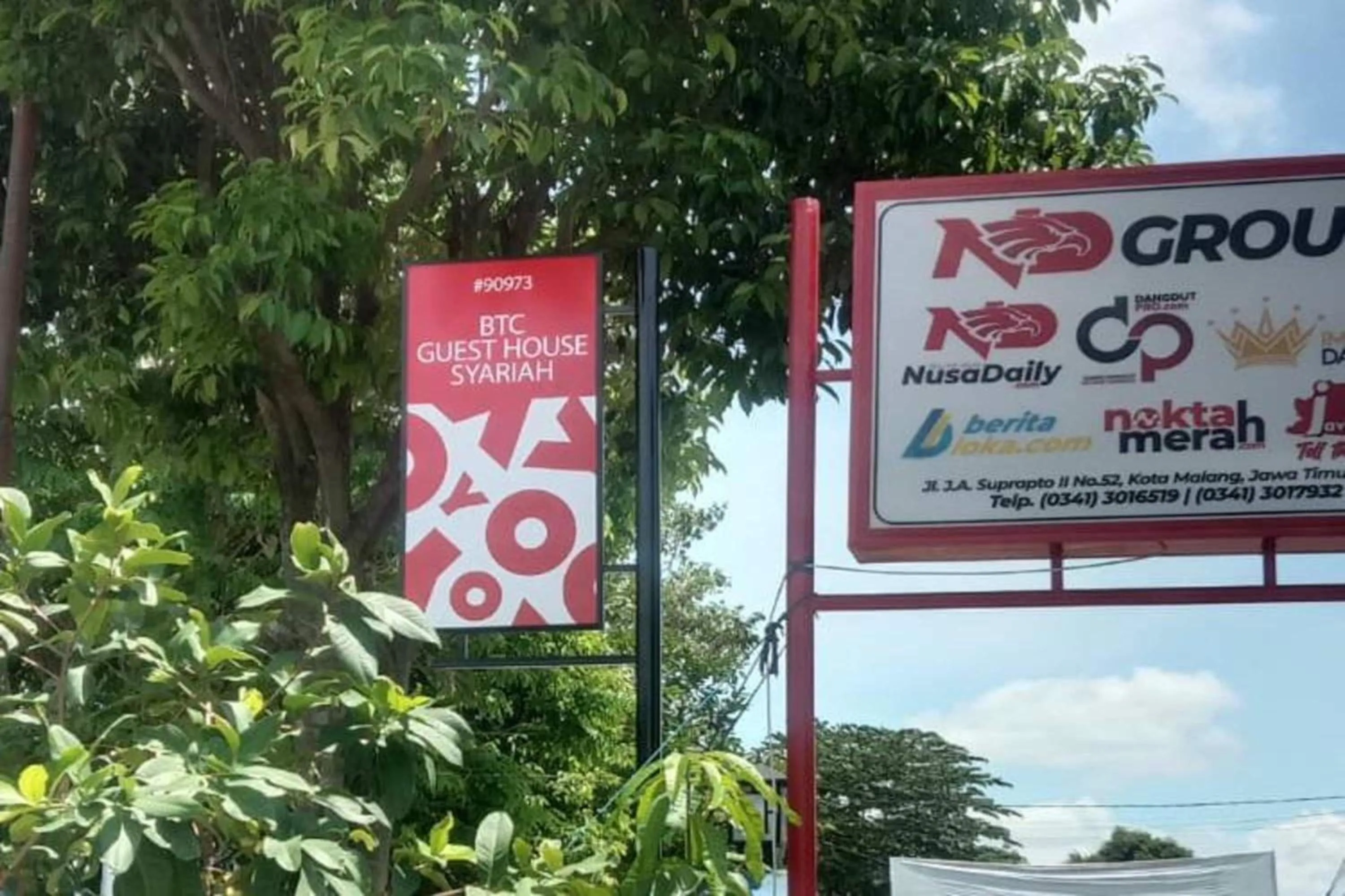 Facade/entrance in Hotel O Btc Guest House Syariah