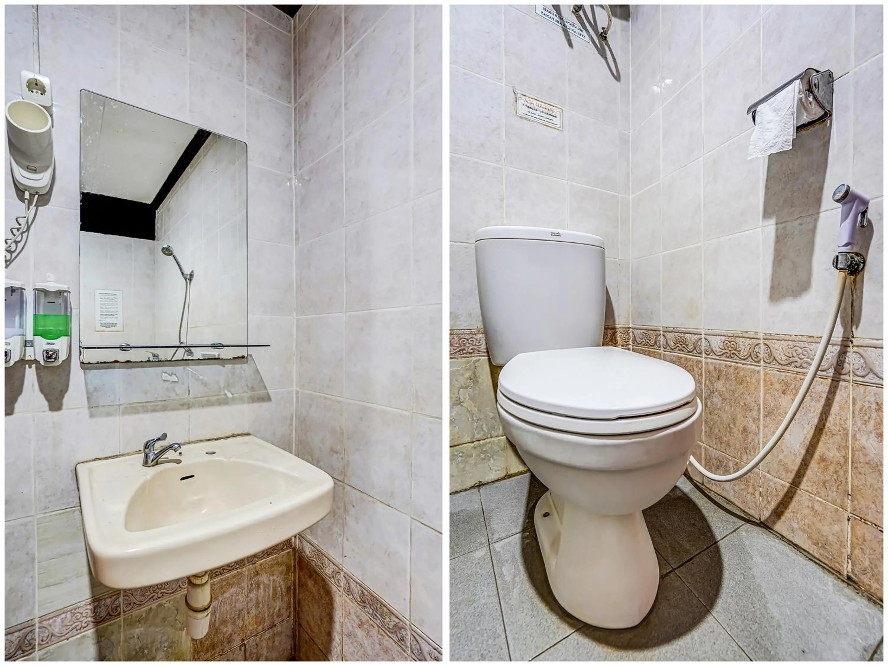 Bathroom in SPOT ON 90797 Sukun Syariah Homestay