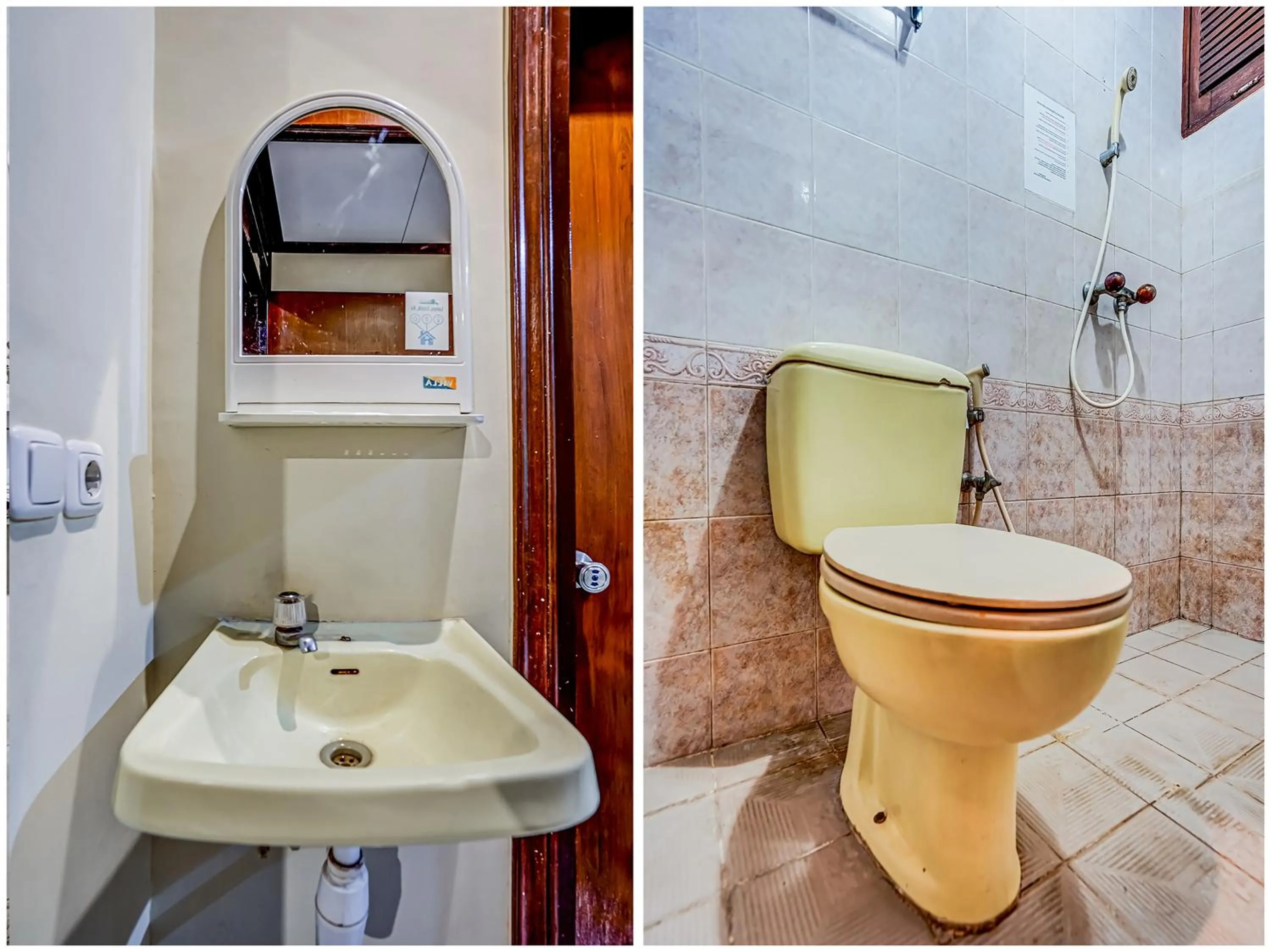 Bathroom in SPOT ON 90797 Sukun Syariah Homestay