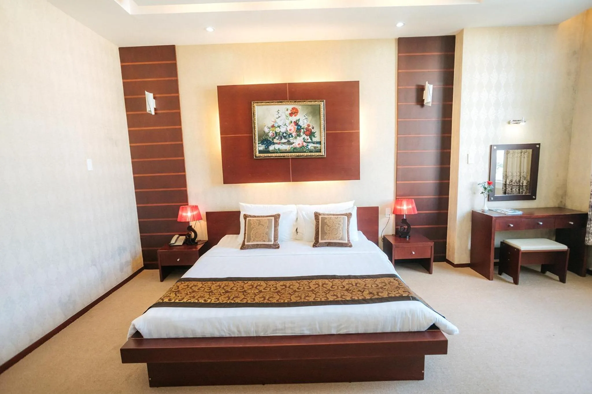 Bed in Biet Dien Hotel