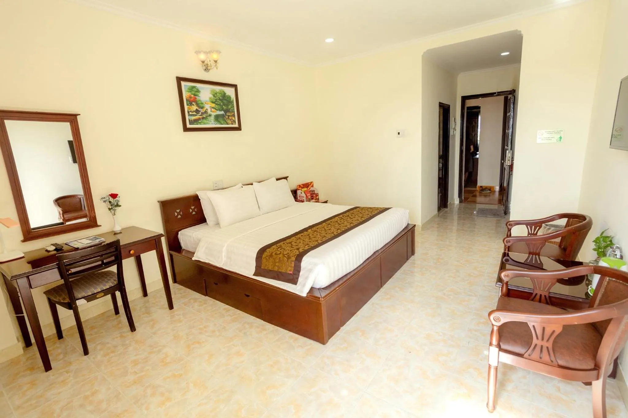 Bed in Biet Dien Hotel