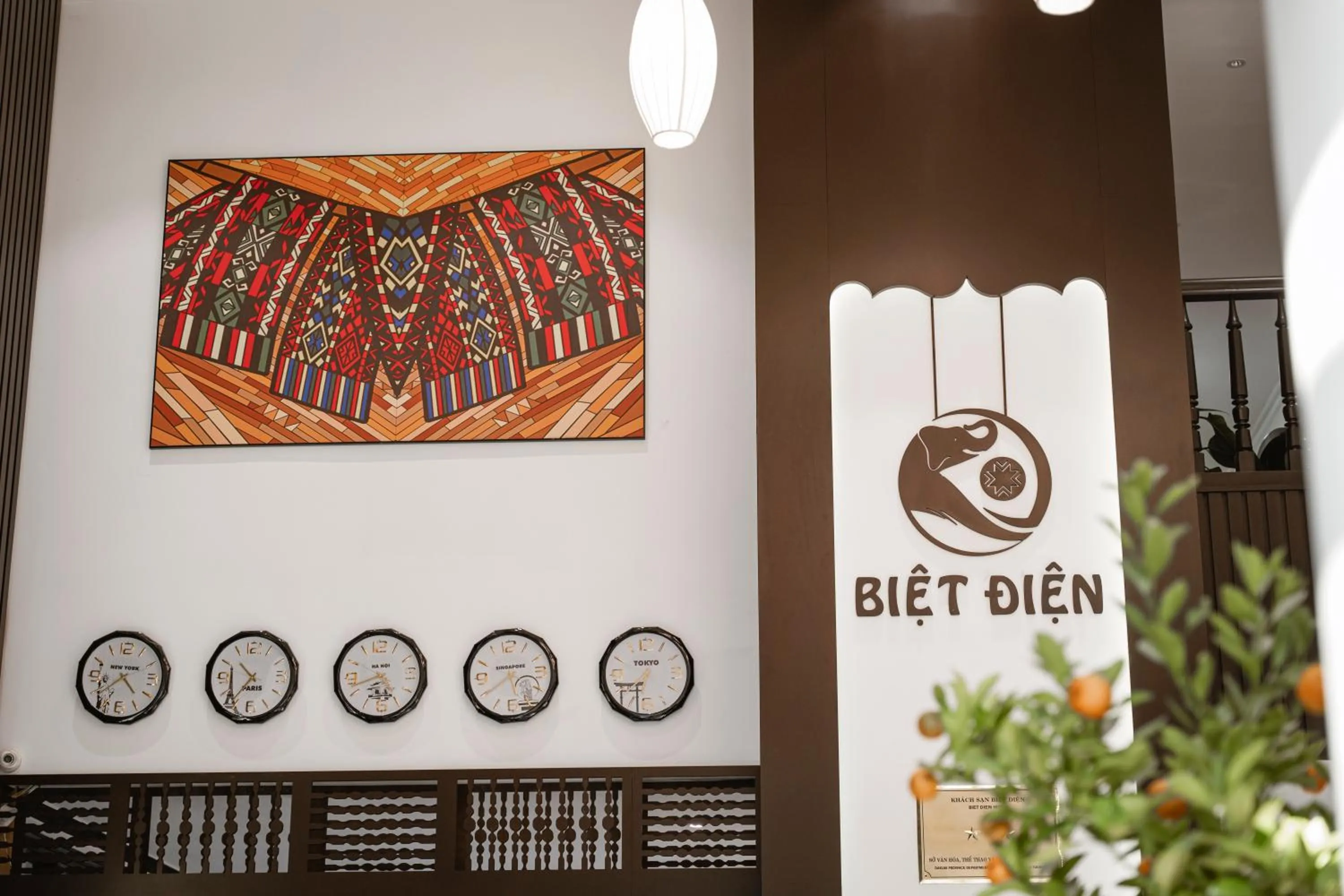 Property building in Biet Dien Hotel