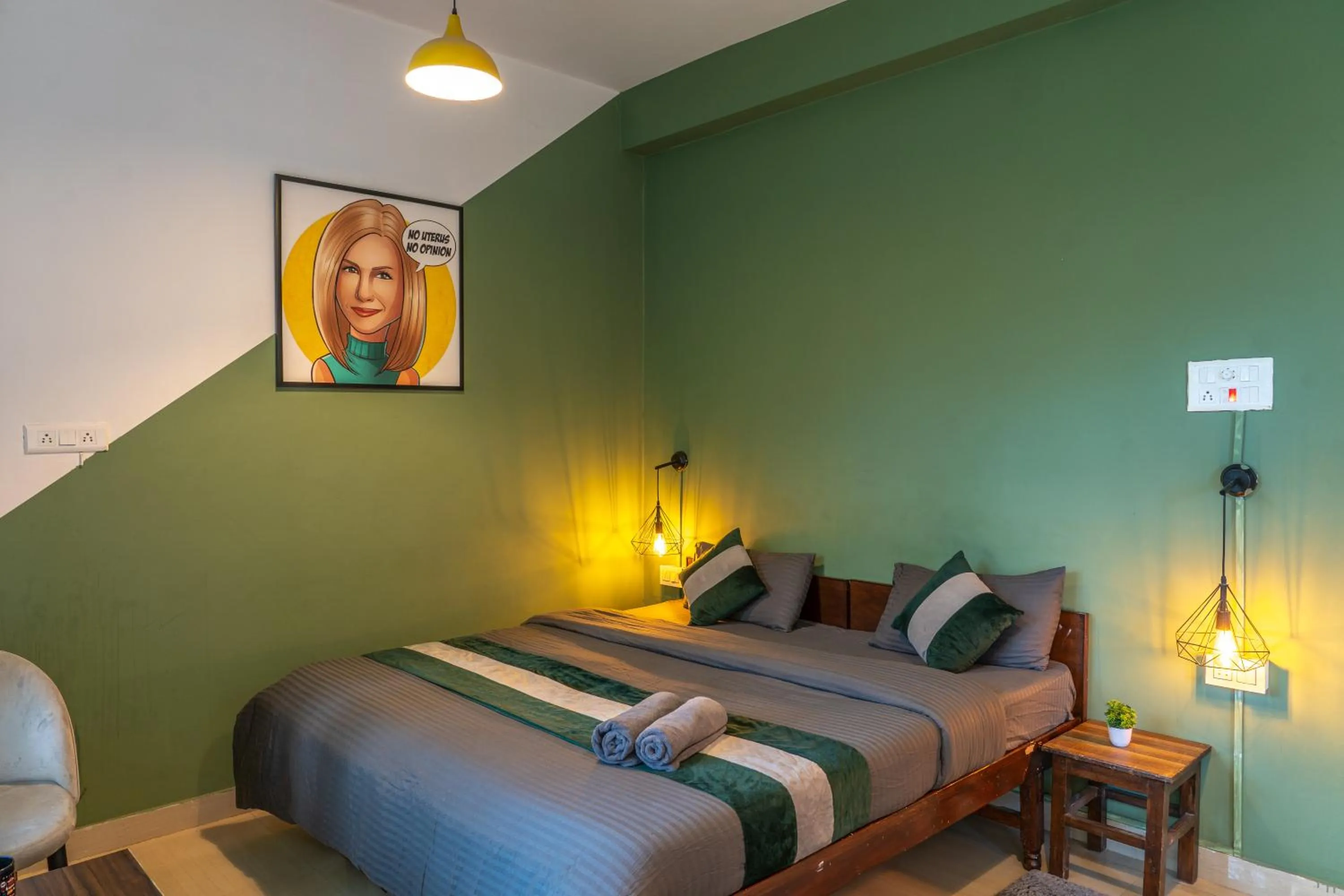 Bed in Whoopers Hostel Bir