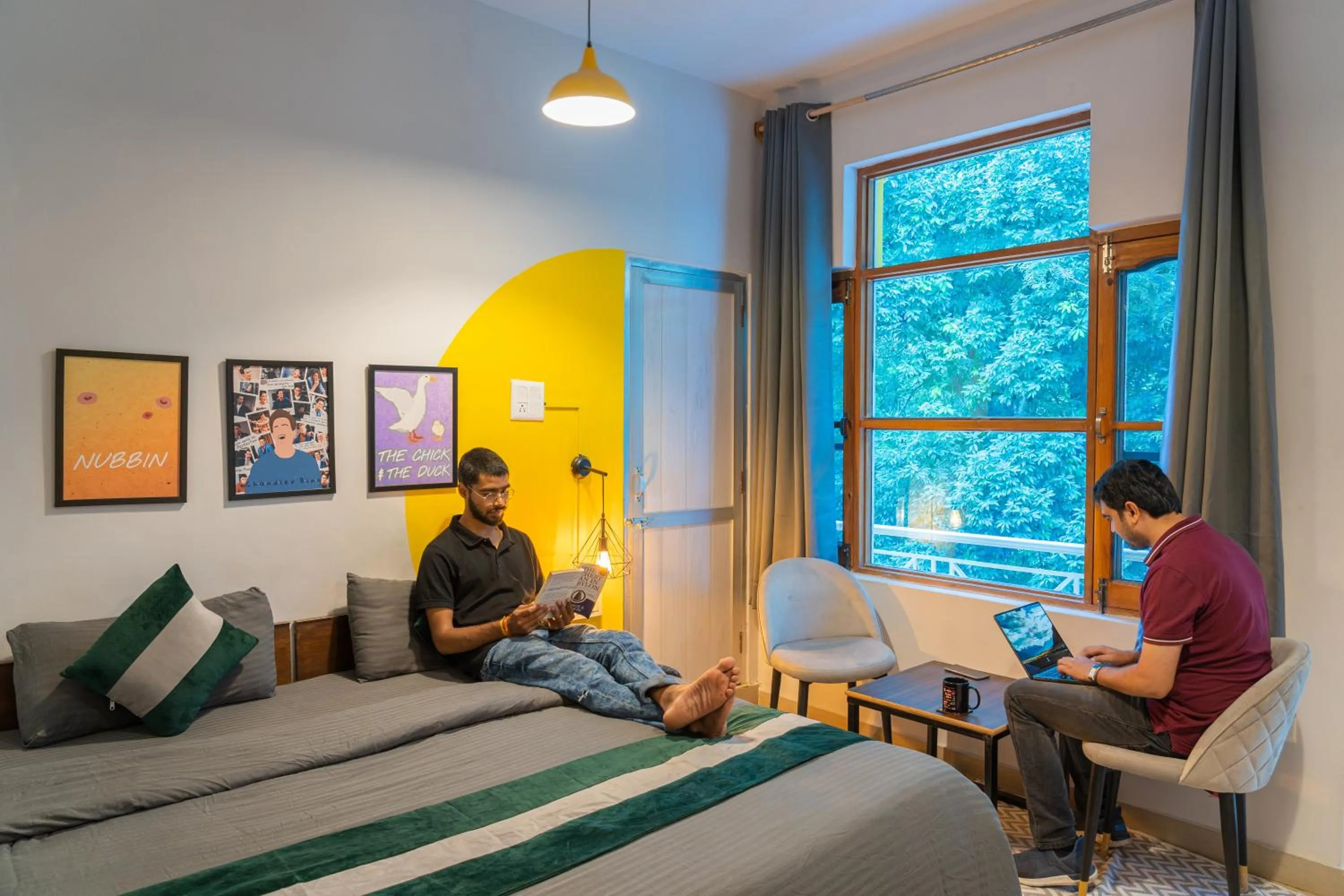 Bed in Whoopers Hostel Bir