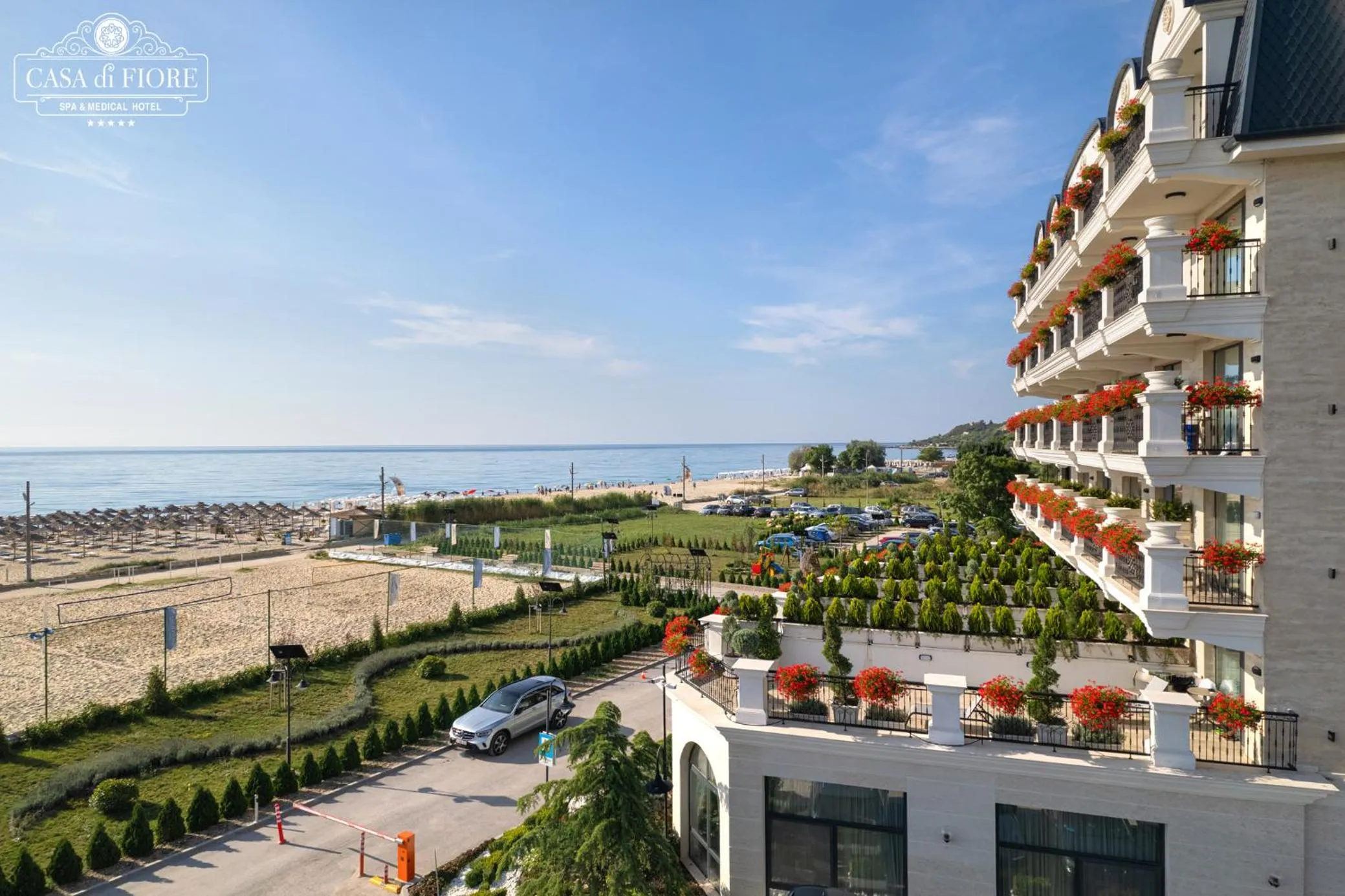 Property building in Casa di Fiore SPA and Medical Hotel, Mineral Pools & Private Beach