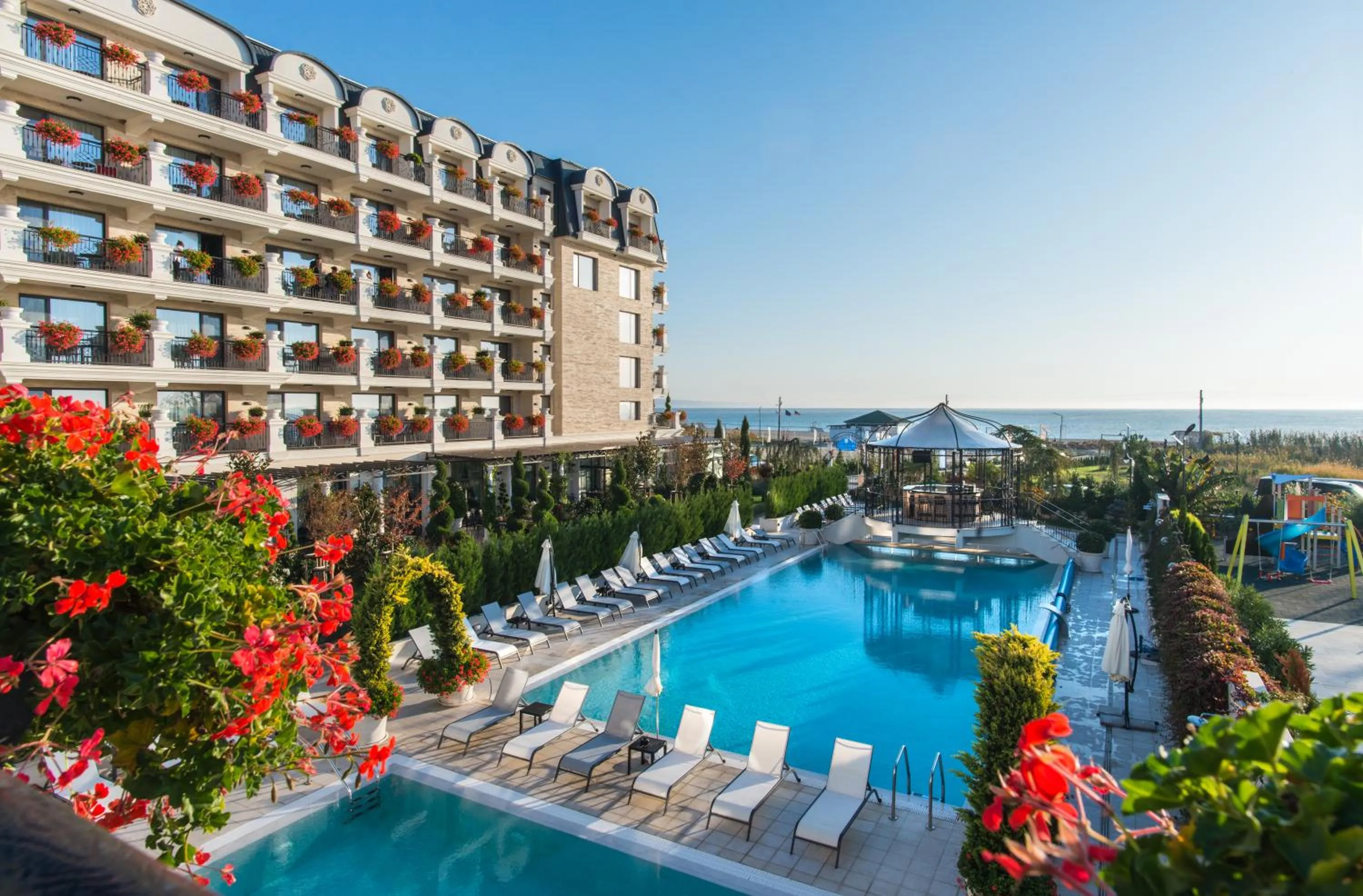 Property building in Casa di Fiore SPA and Medical Hotel, Mineral Pools & Private Beach