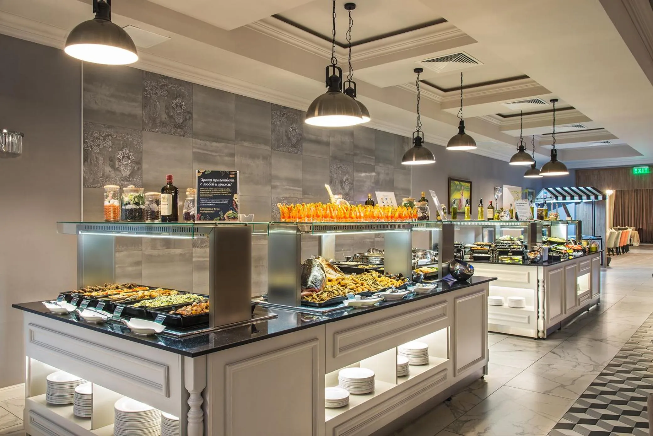 Restaurant/places to eat in Casa di Fiore SPA and Medical Hotel, Mineral Pools & Private Beach