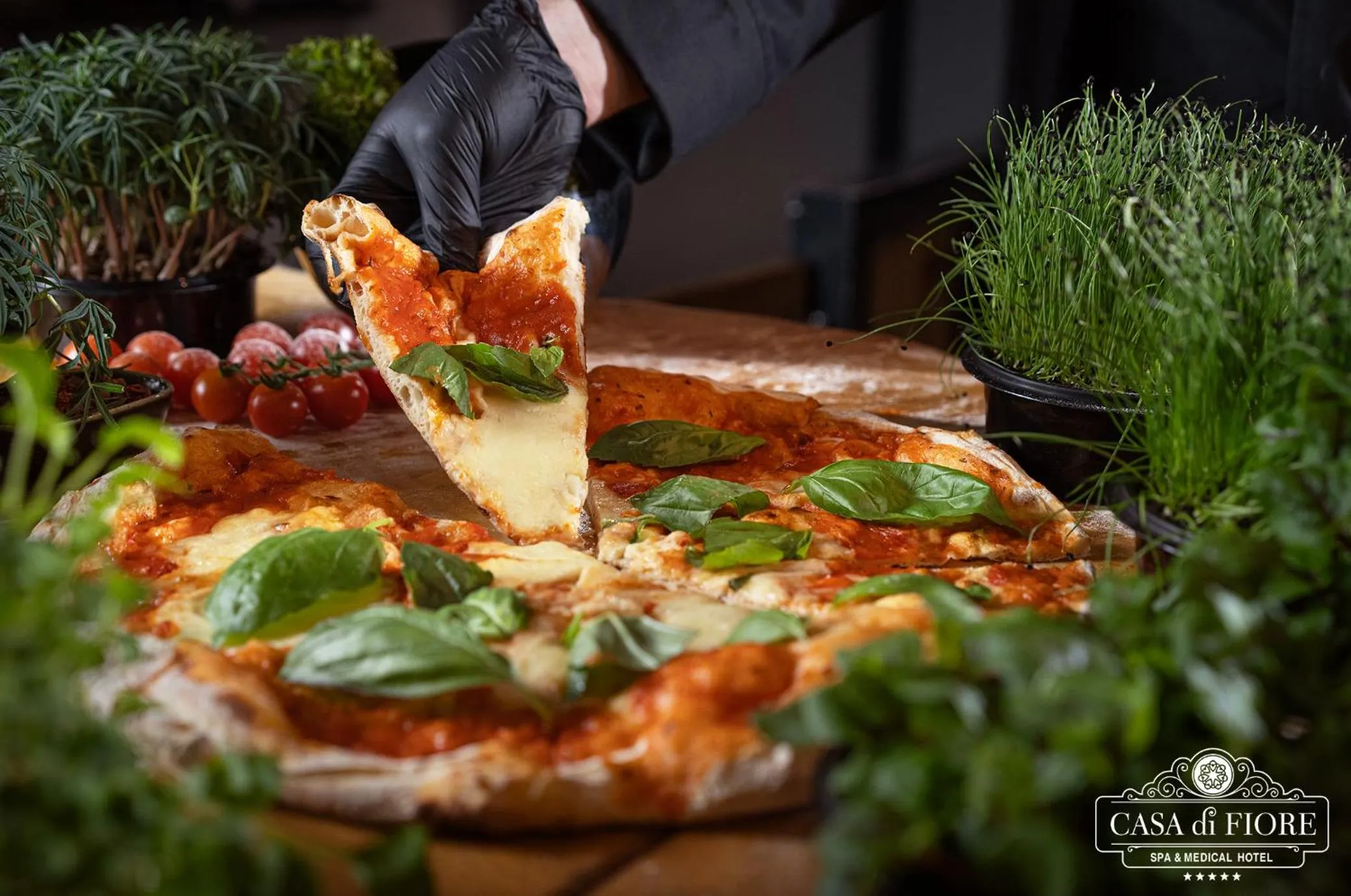 Restaurant/places to eat in Casa di Fiore SPA and Medical Hotel, Mineral Pools & Private Beach