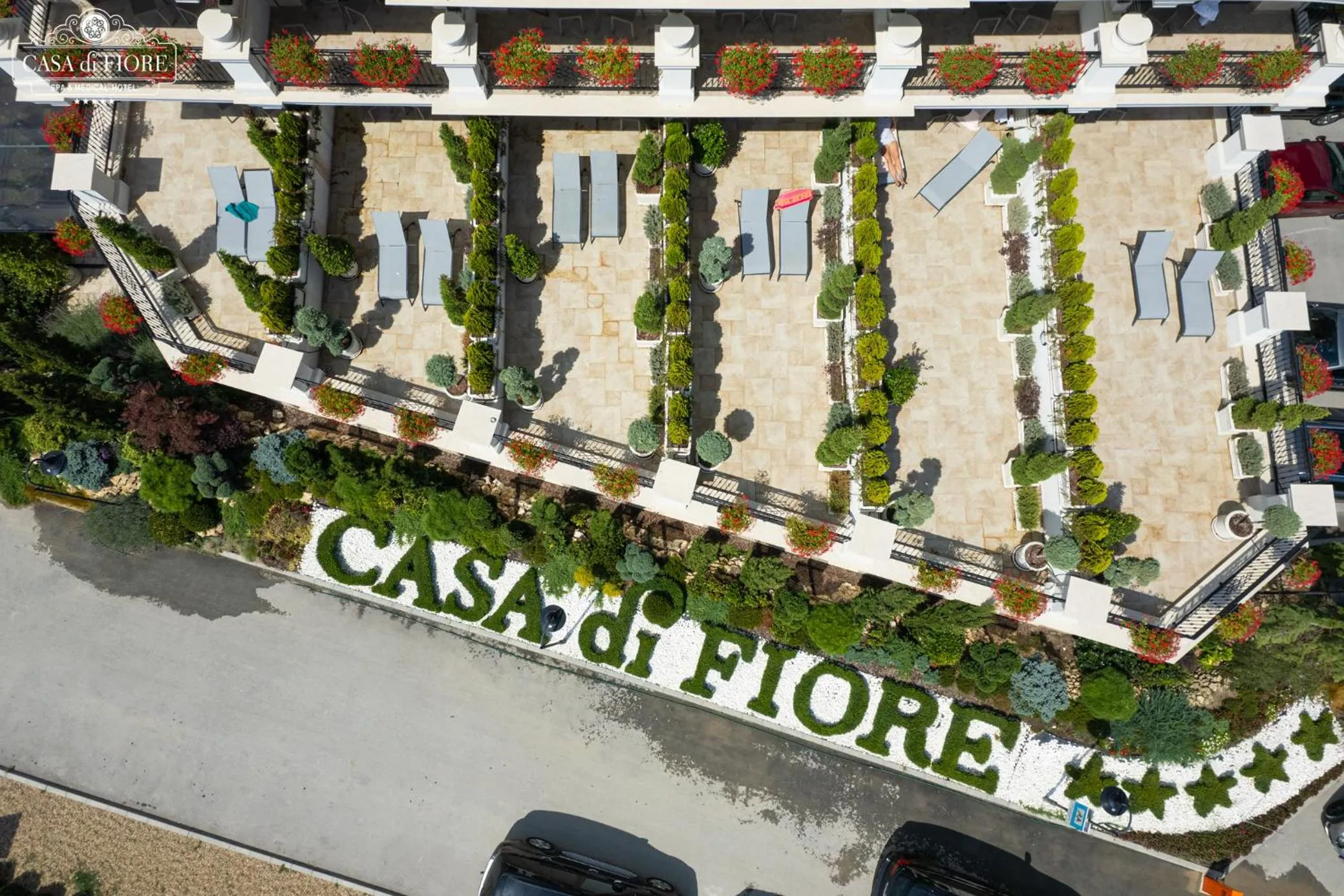 Property building in Casa di Fiore SPA and Medical Hotel, Mineral Pools & Private Beach