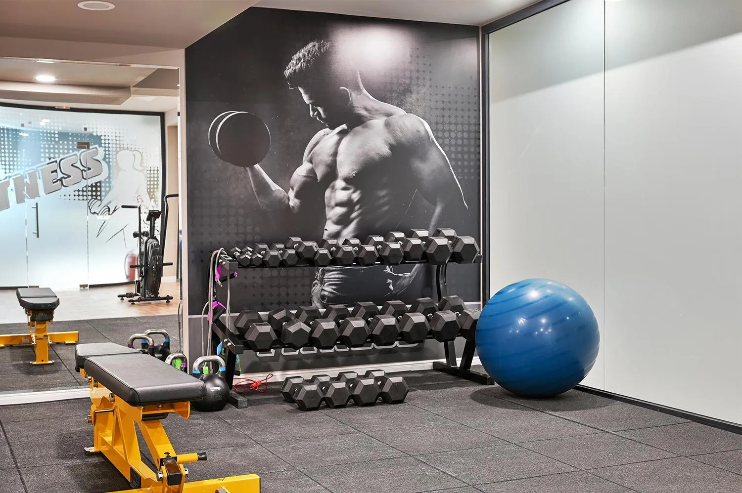 Fitness centre/facilities in Casa di Fiore SPA and Medical Hotel, Mineral Pools & Private Beach