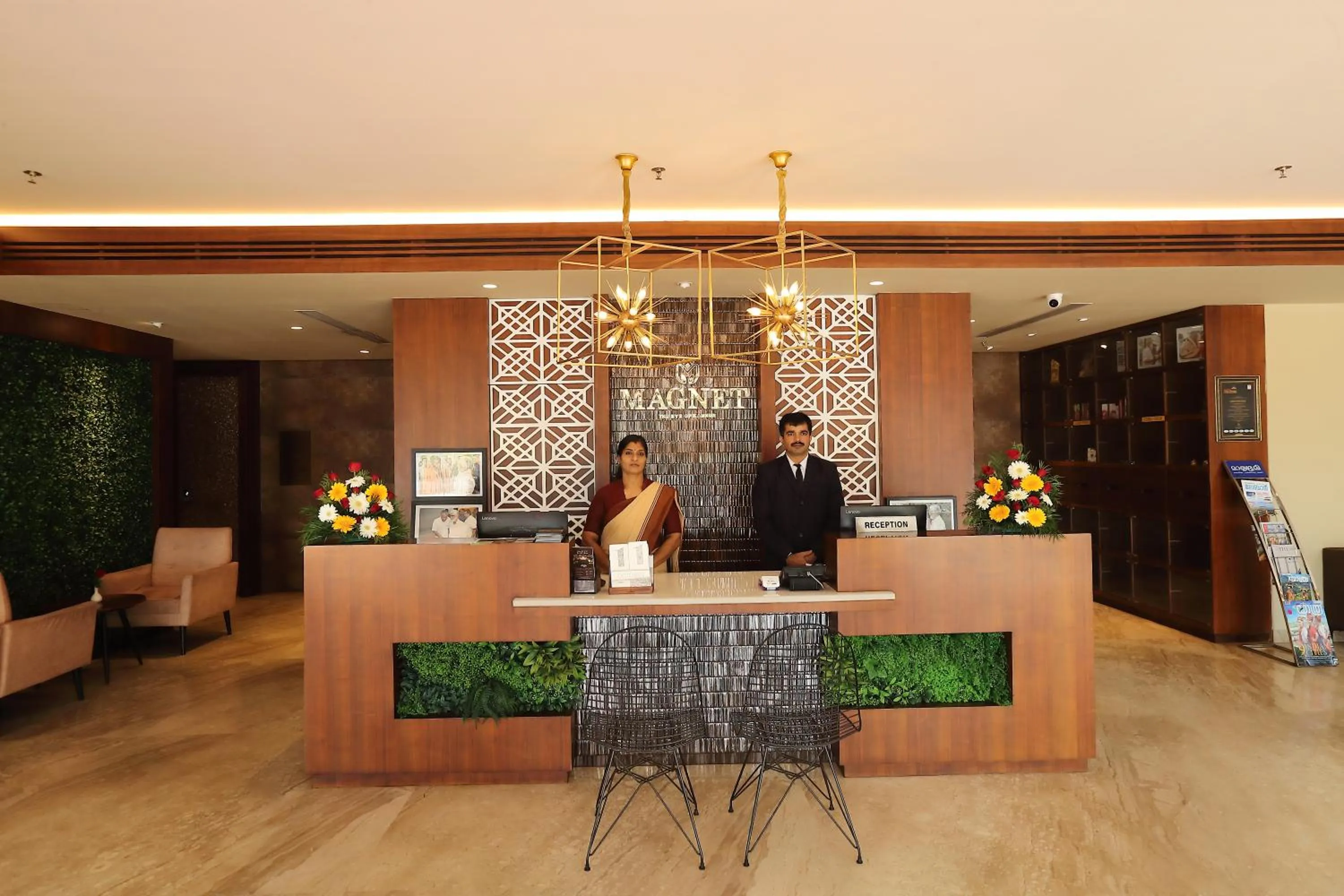 Lobby or reception in Magnet Hotel