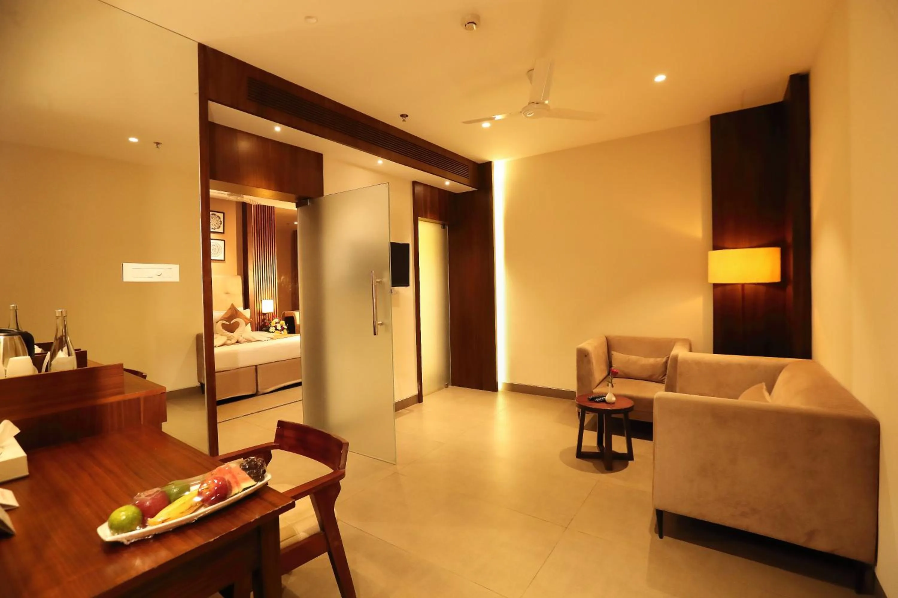 Living room in Magnet Hotel