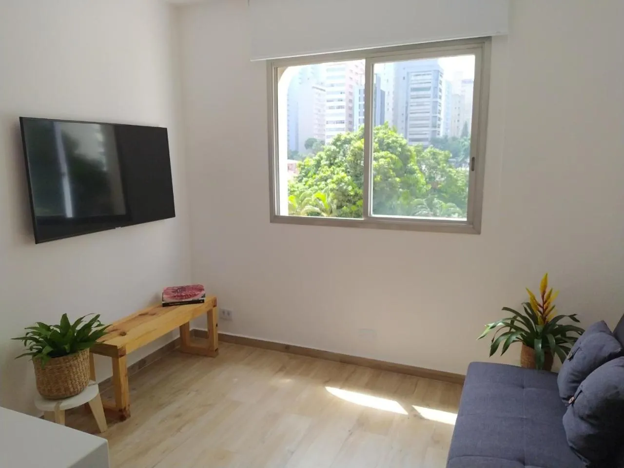 Living room in Paulista Flat Hotel