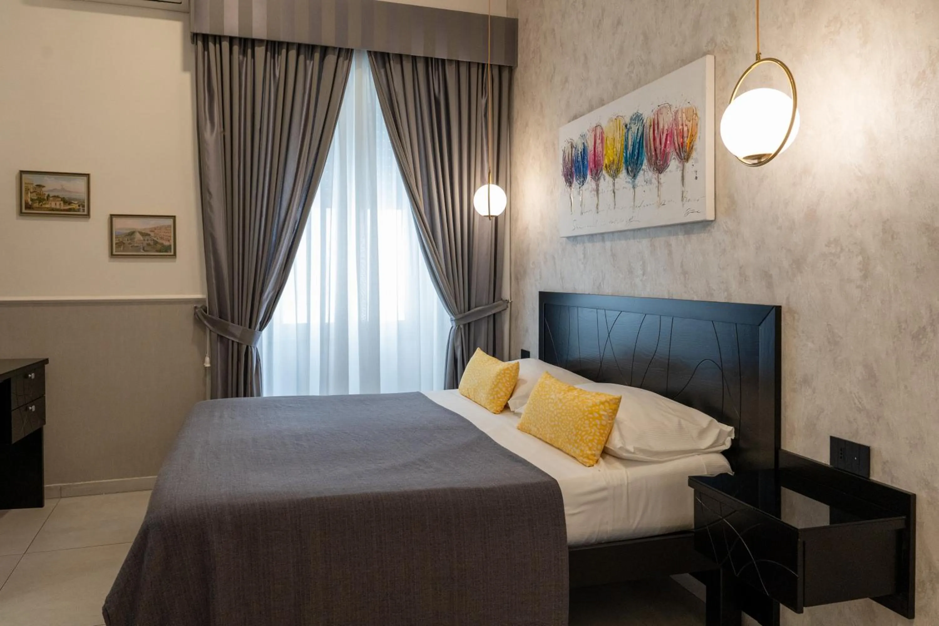 Bedroom, Bed in Hotel San Michele