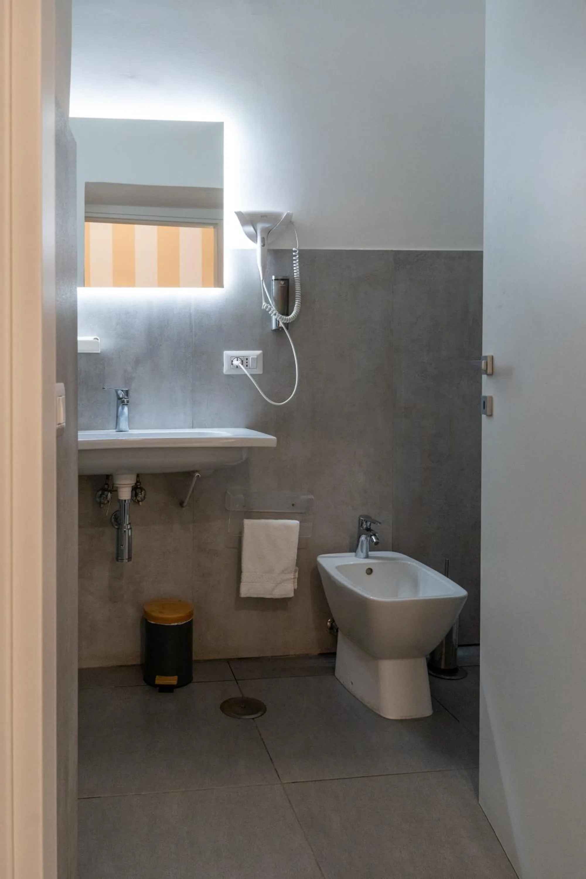 Toilet in Hotel San Michele