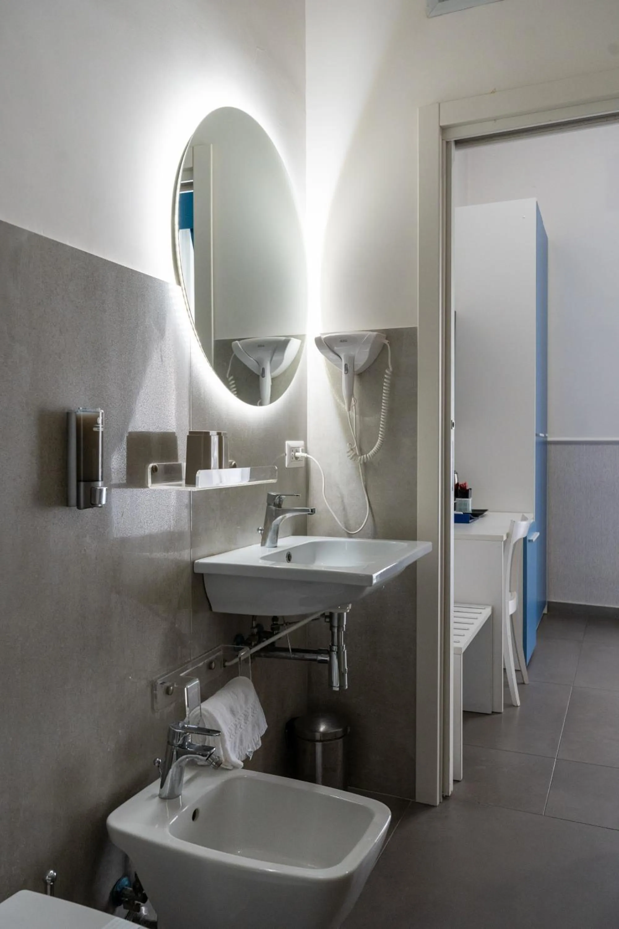 Toilet in Hotel San Michele