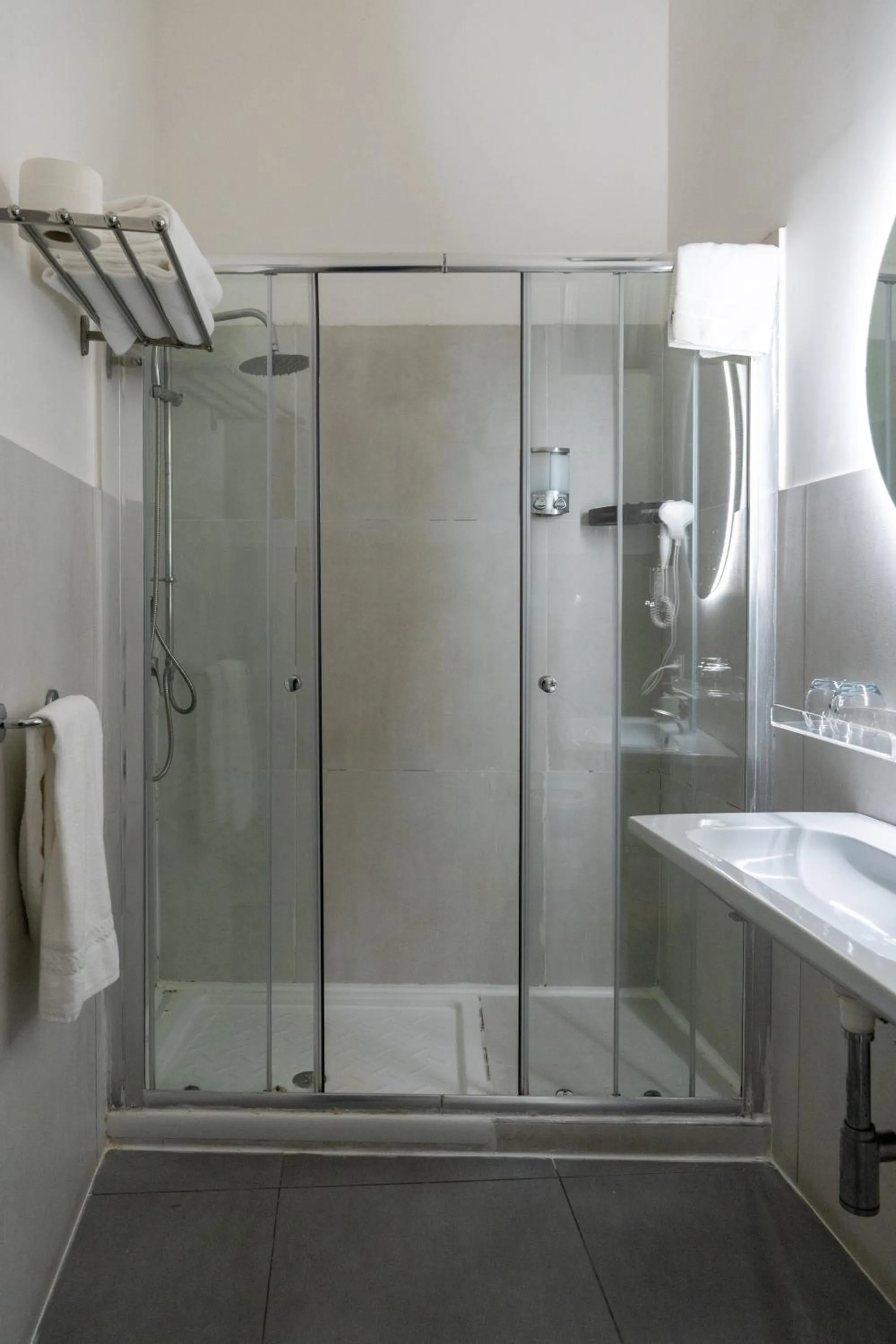 Shower in Hotel San Michele