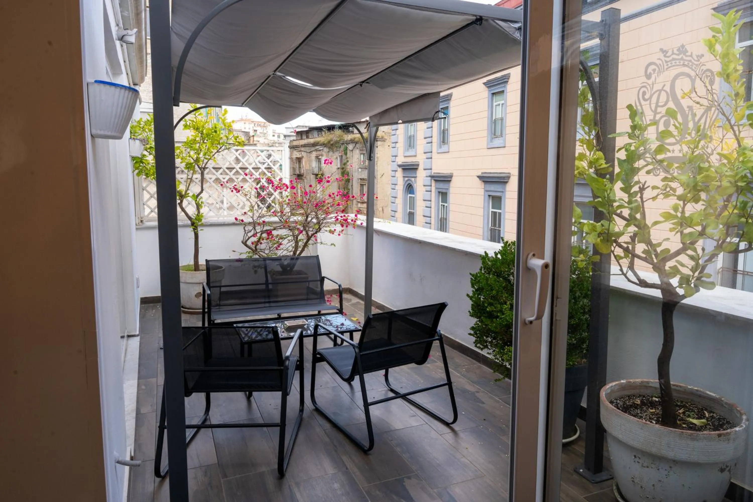 Balcony/Terrace in Hotel San Michele