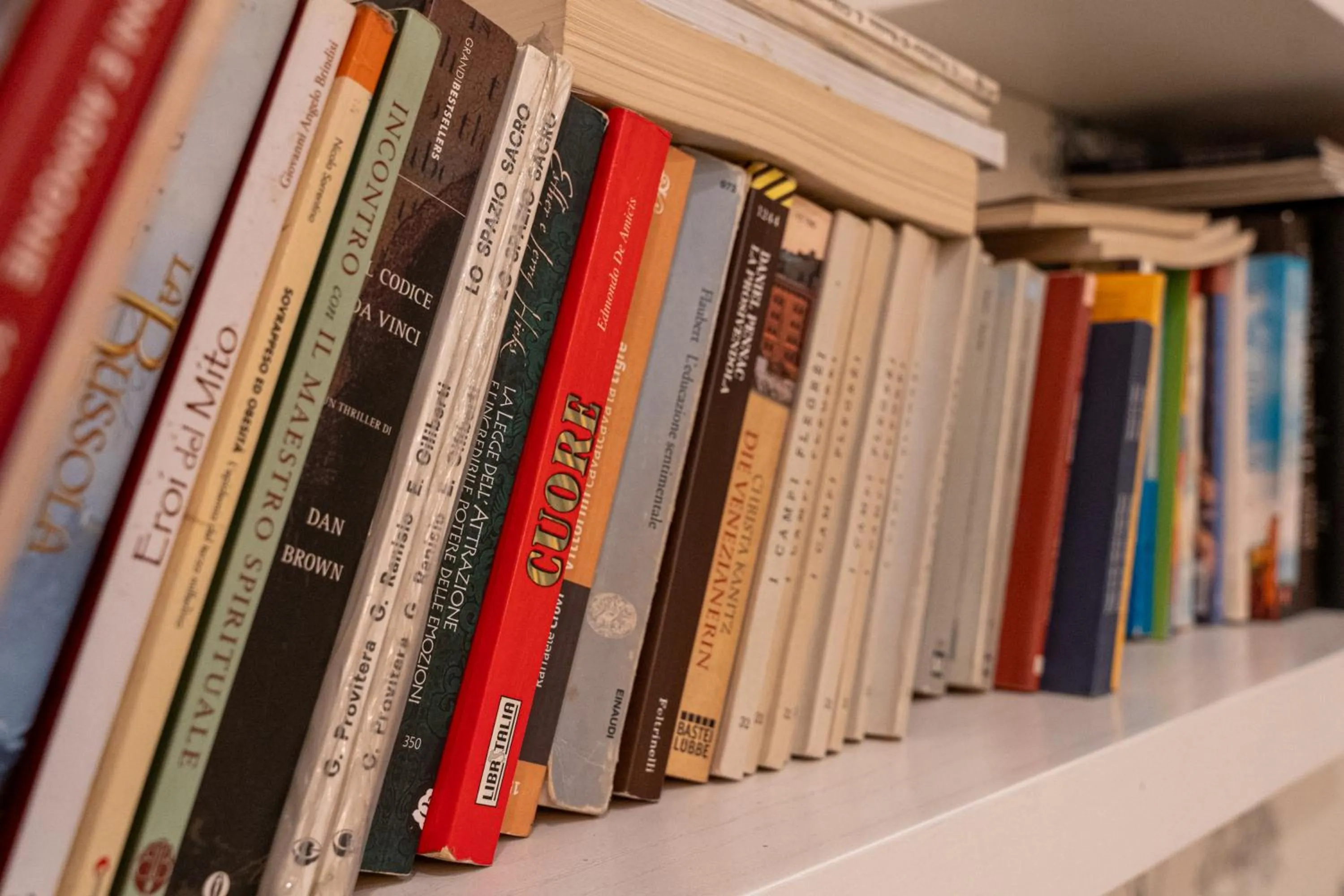 Library in Hotel San Michele