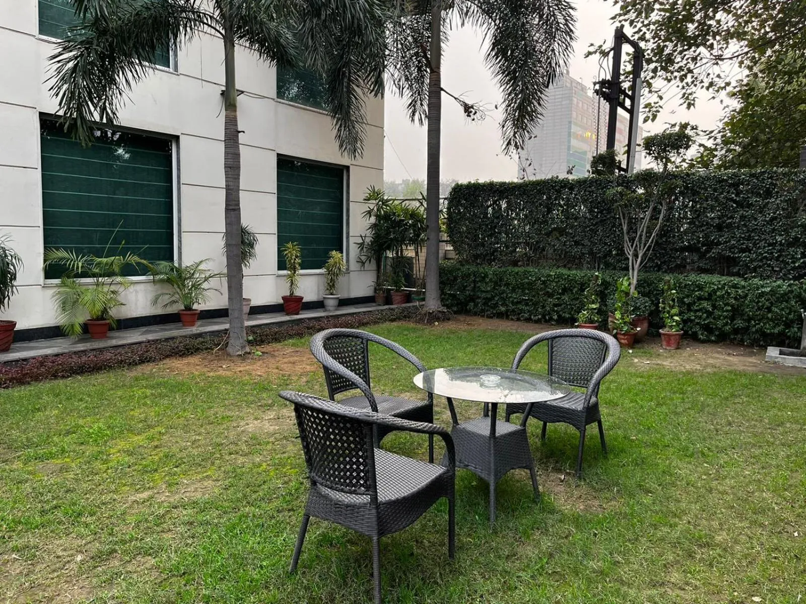 Garden view in YUHI MANSIONS-A Boutique Hotel