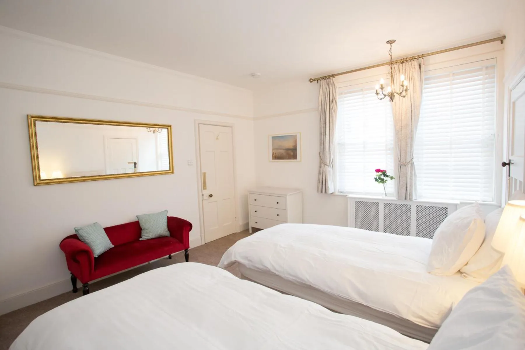 Bedroom, Bed in The Old Coastguard House