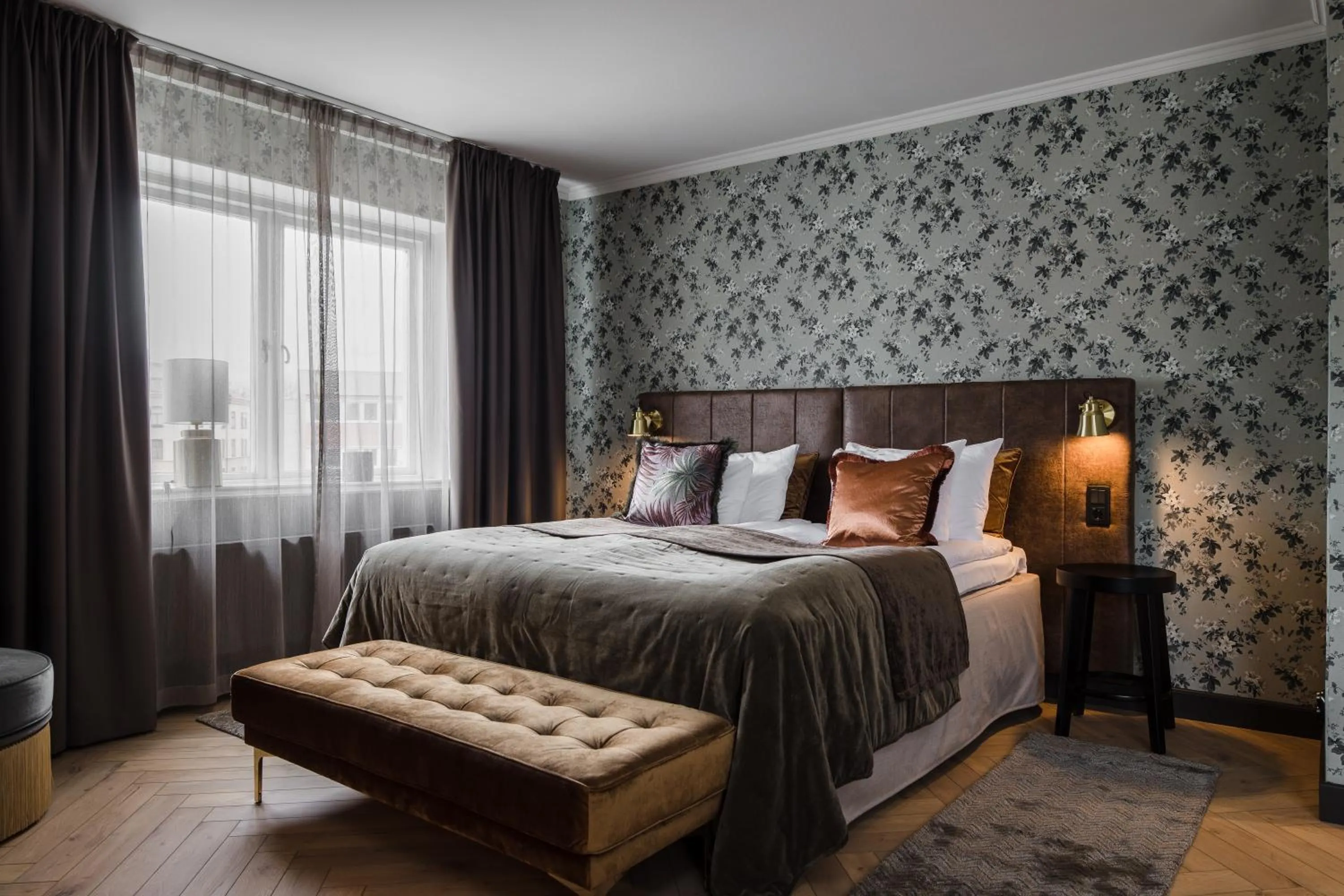 Bed in Skara Stadshotell