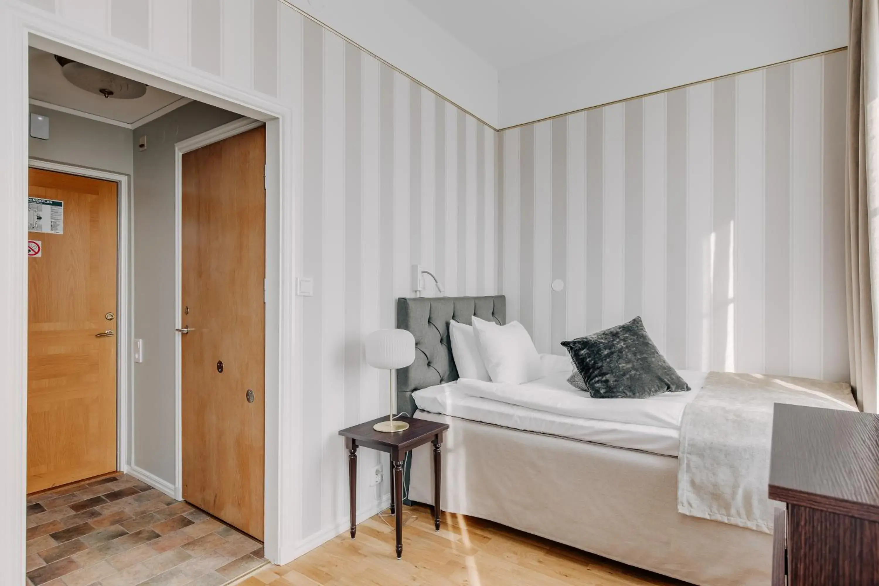 Standard Single Room in Skara Stadshotell Standard Single Room in Skara Stadshotell