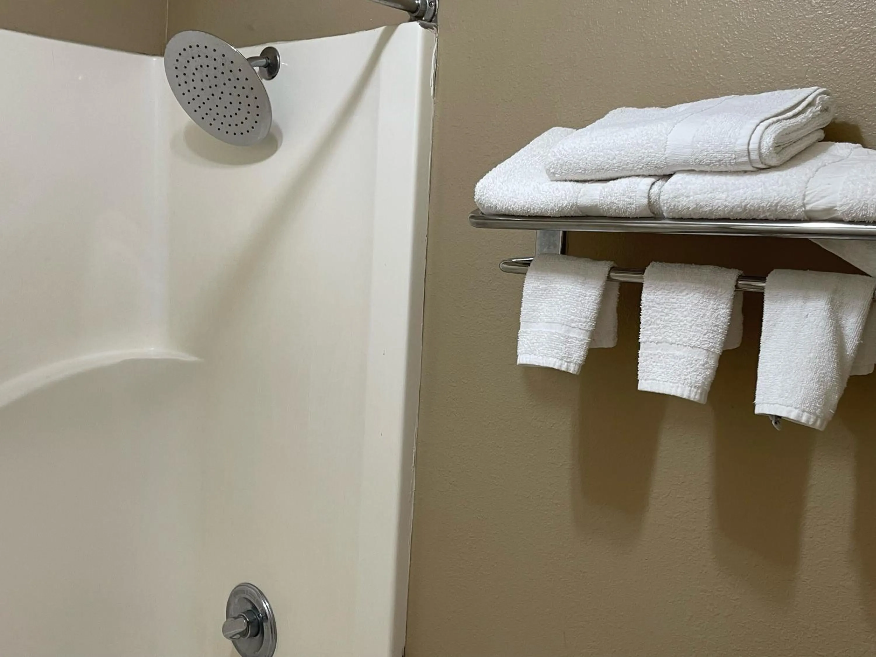 Shower in Best Budget Inn