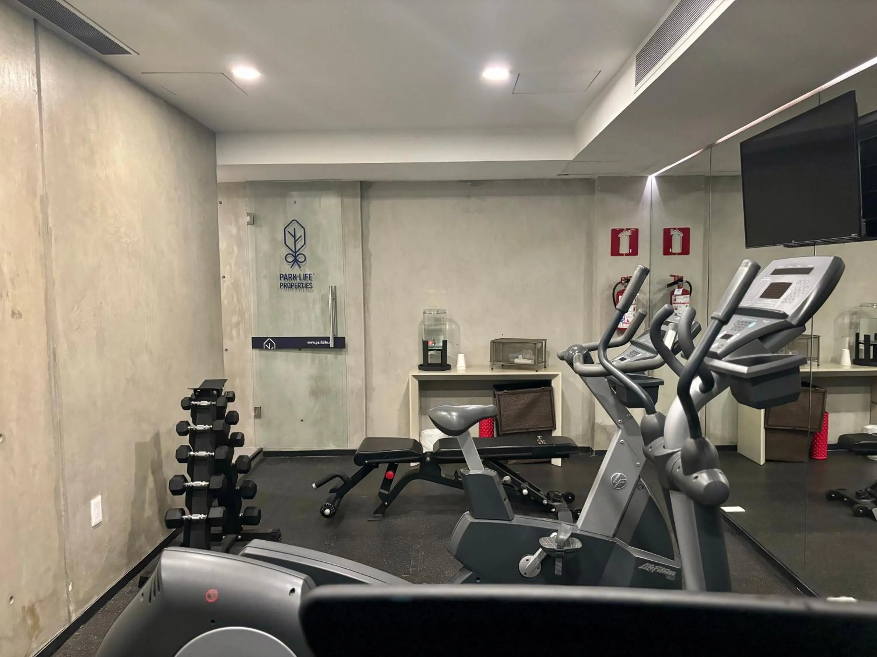 Fitness centre/facilities in Park Life Condesa Hipódromo